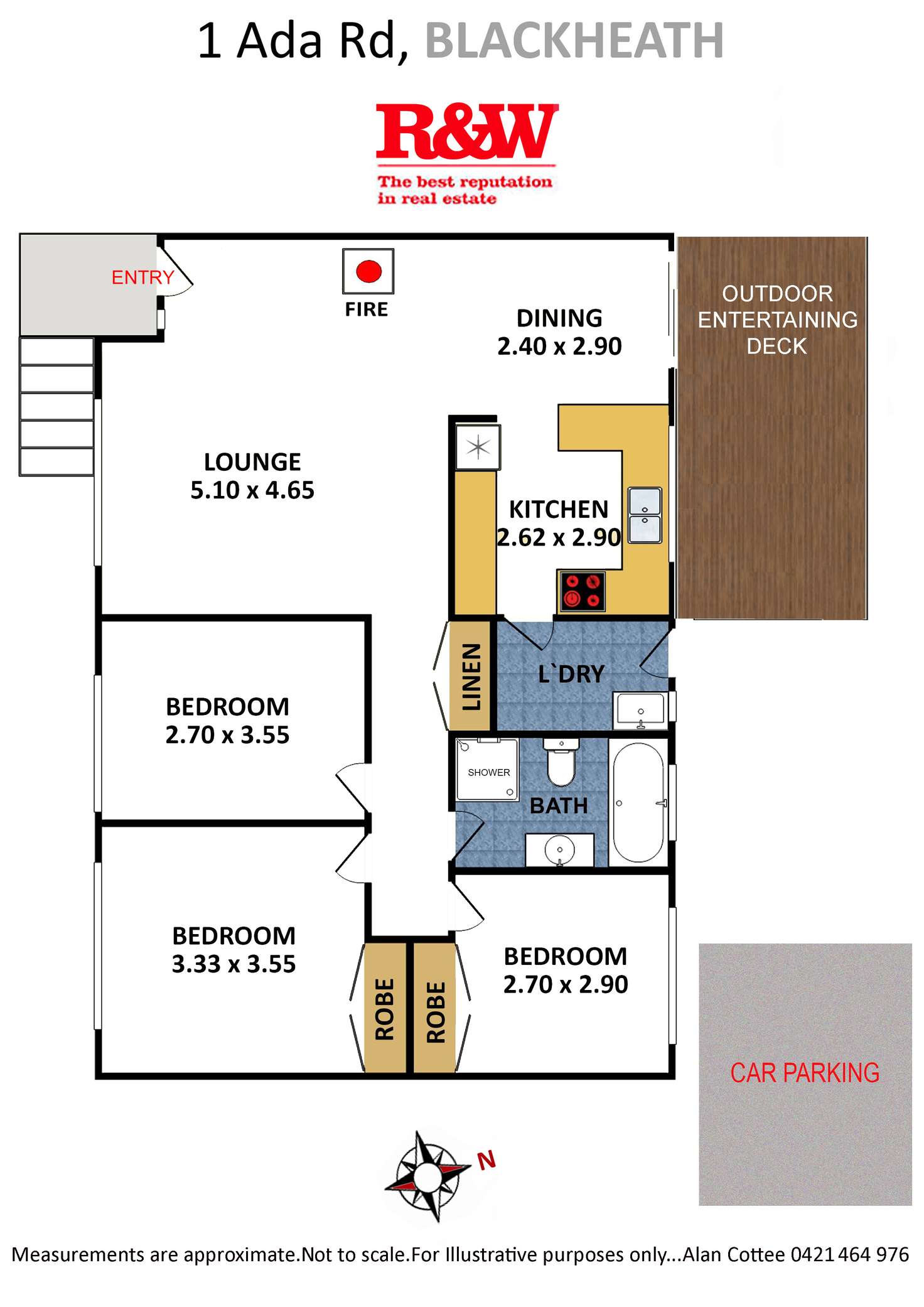 Floorplan of Homely house listing, 1 Ada Road, Blackheath NSW 2785