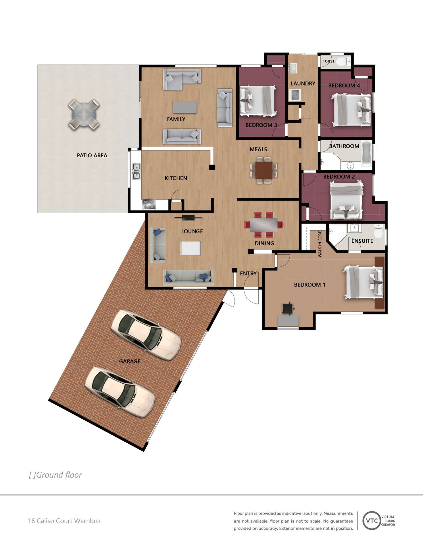 Floorplan of Homely house listing, 16 Caliso Court, Warnbro WA 6169