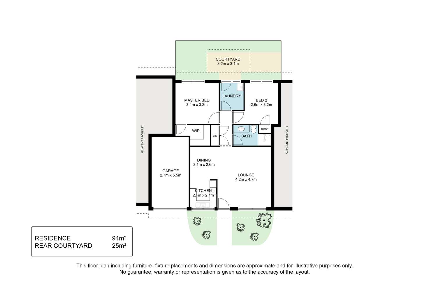 Floorplan of Homely house listing, 25/93-95 Forrest Street, Fremantle WA 6160