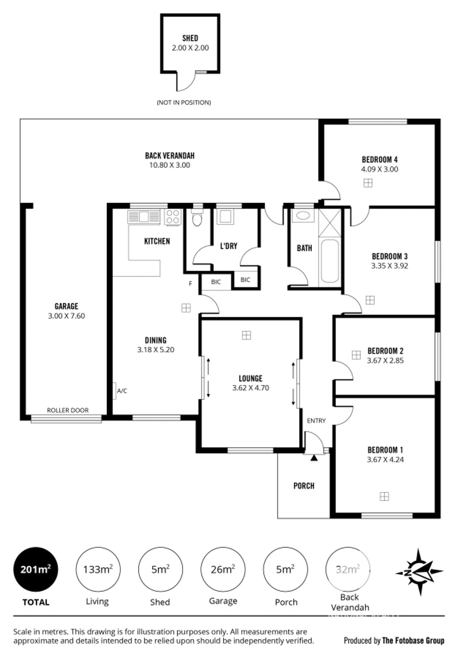 Floorplan of Homely house listing, 93 Devonport Terrace, Prospect SA 5082