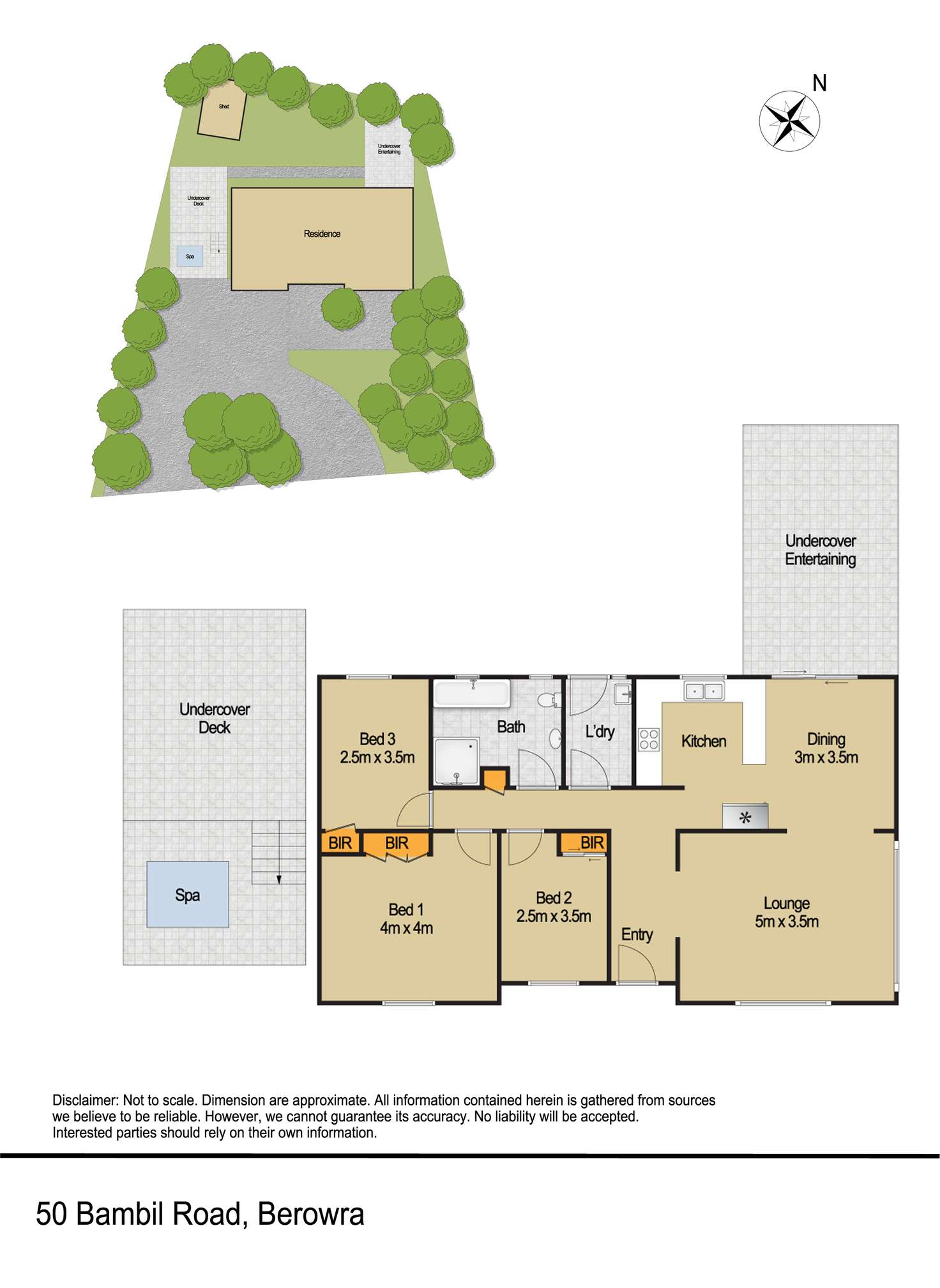 Floorplan of Homely house listing, 50 Bambil Road, Berowra NSW 2081