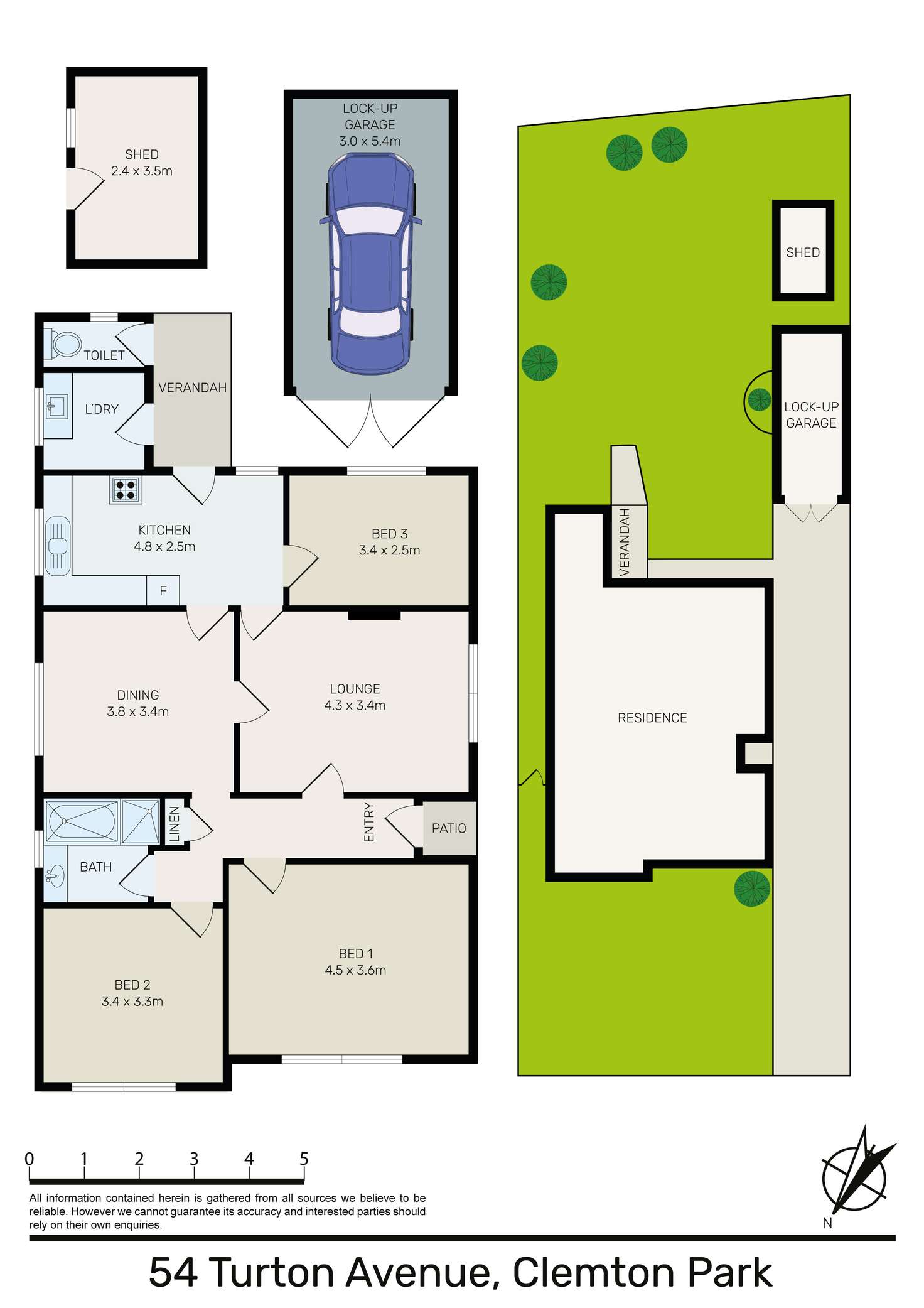 Floorplan of Homely house listing, 54 Turton Avenue, Clemton Park NSW 2206