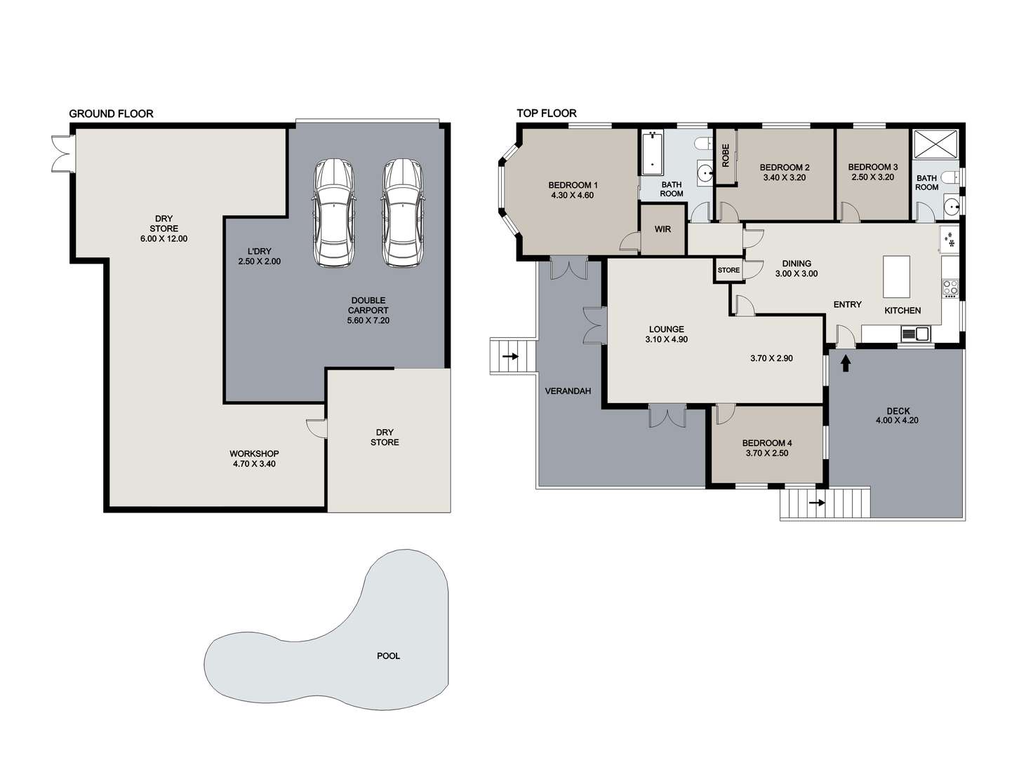 Floorplan of Homely house listing, 49 Pitt Street, Redland Bay QLD 4165