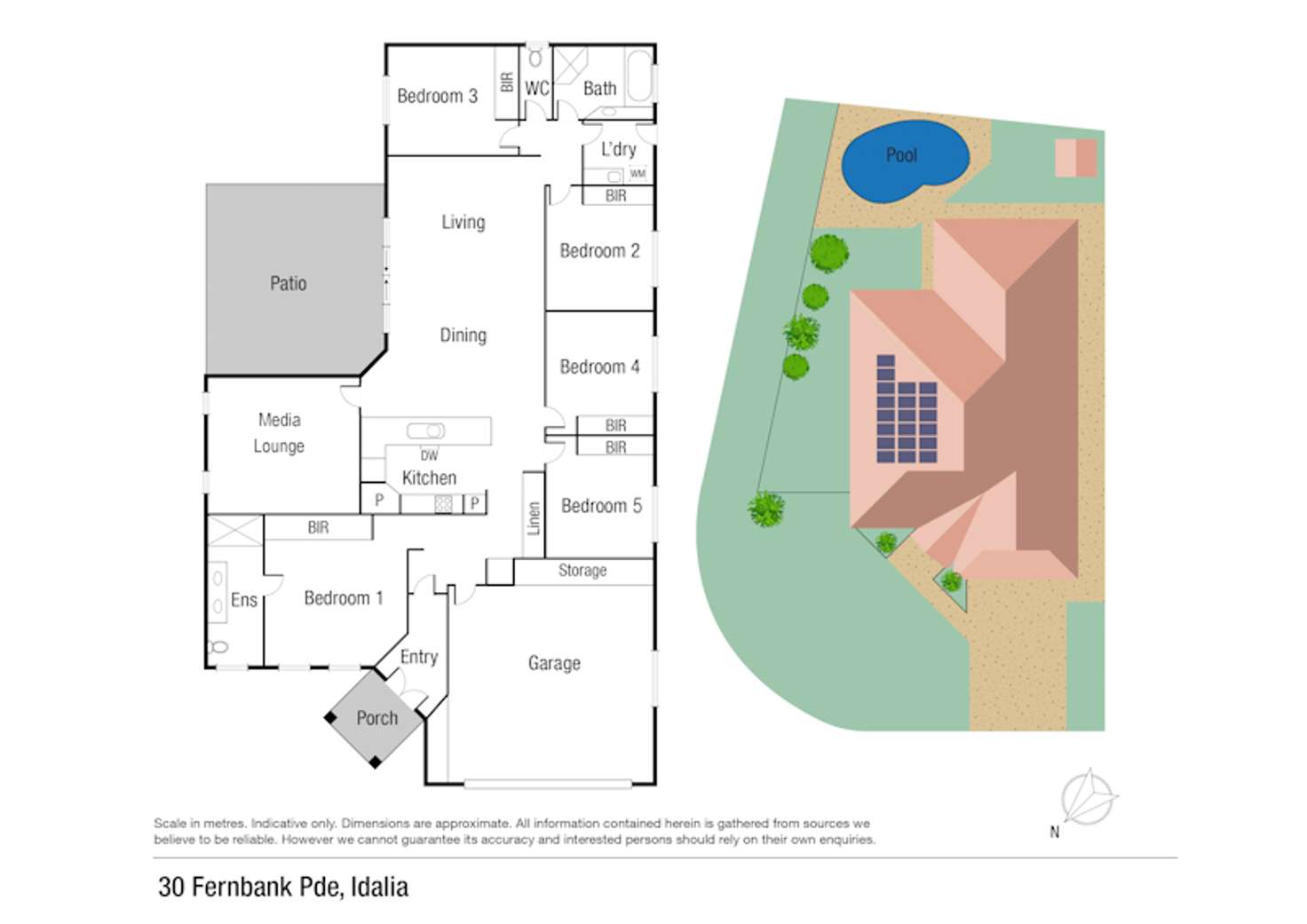 Floorplan of Homely house listing, 30 Fernbank Parade, Idalia QLD 4811