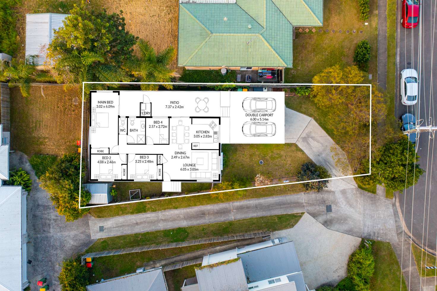 Floorplan of Homely house listing, 51 Short Street, Loganlea QLD 4131