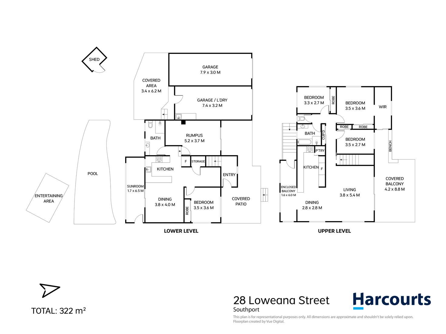 Floorplan of Homely house listing, 28 Loweana Street, Southport QLD 4215