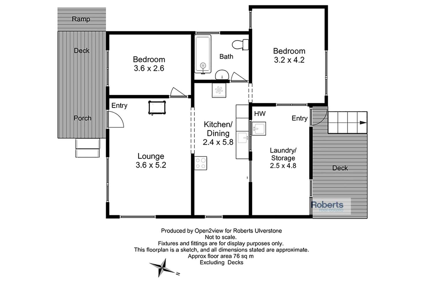 Floorplan of Homely house listing, 36 Yanns Road, Rocky Cape TAS 7321