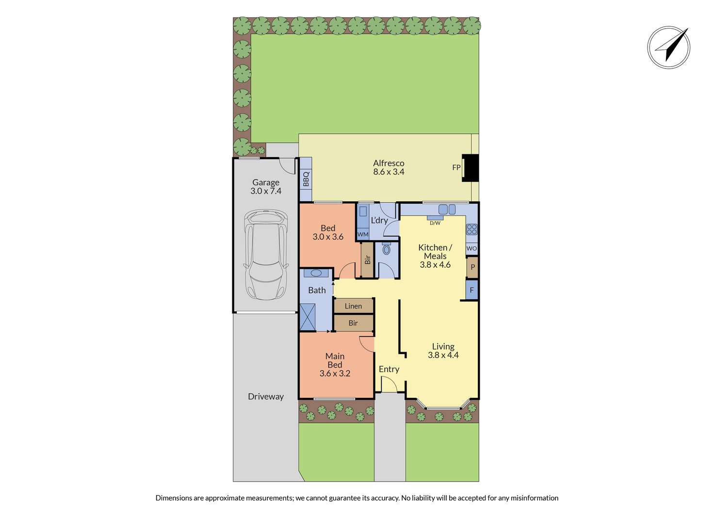 Floorplan of Homely unit listing, 4/28 High Street, Bayswater VIC 3153
