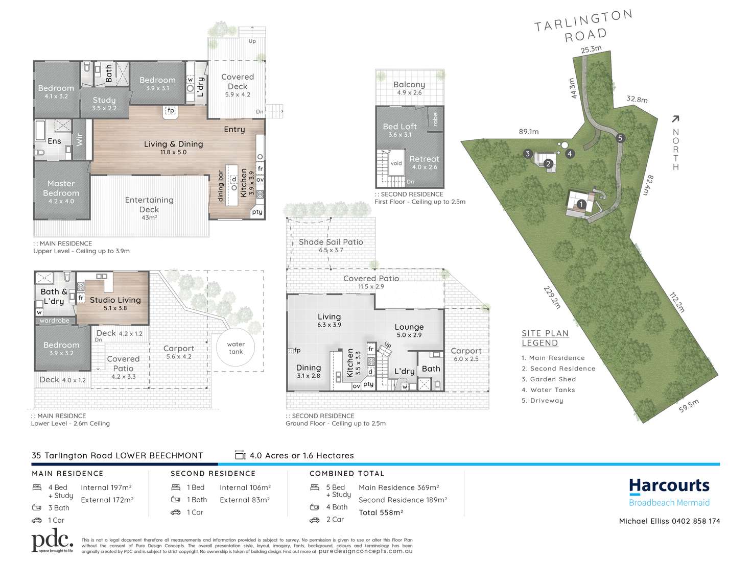 Floorplan of Homely house listing, 35 Tarlington Road, Lower Beechmont QLD 4211