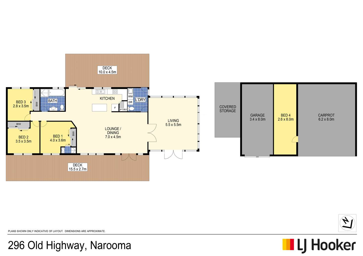 Floorplan of Homely acreageSemiRural listing, 296 Old Highway, Narooma NSW 2546
