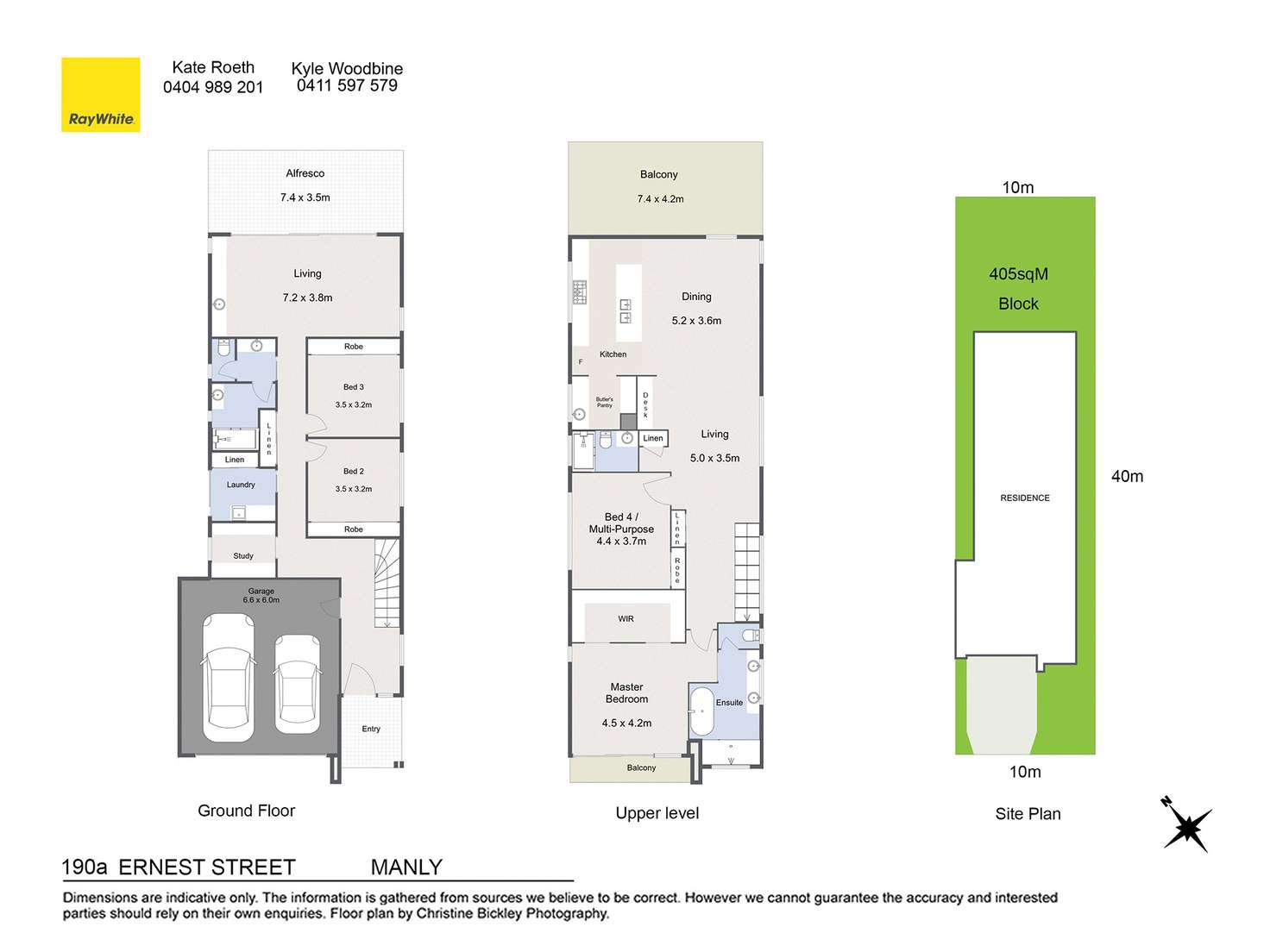 Floorplan of Homely house listing, 190A Ernest Street, Manly QLD 4179