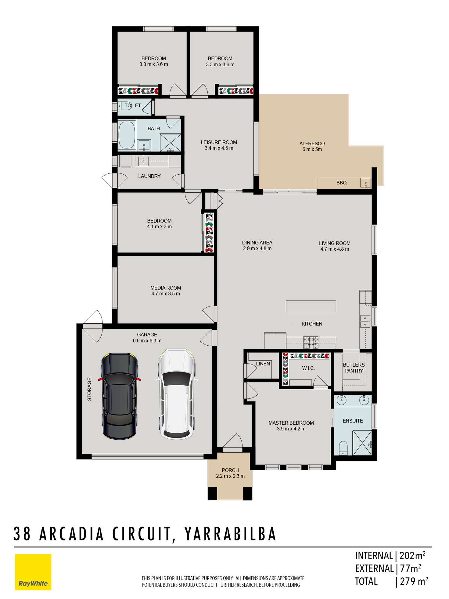 Floorplan of Homely house listing, 38 Arcadia Circuit, Yarrabilba QLD 4207