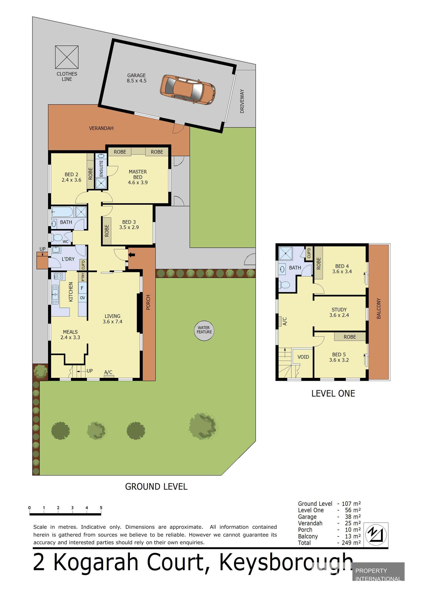 Floorplan of Homely house listing, 2 Kogarah Court, Keysborough VIC 3173