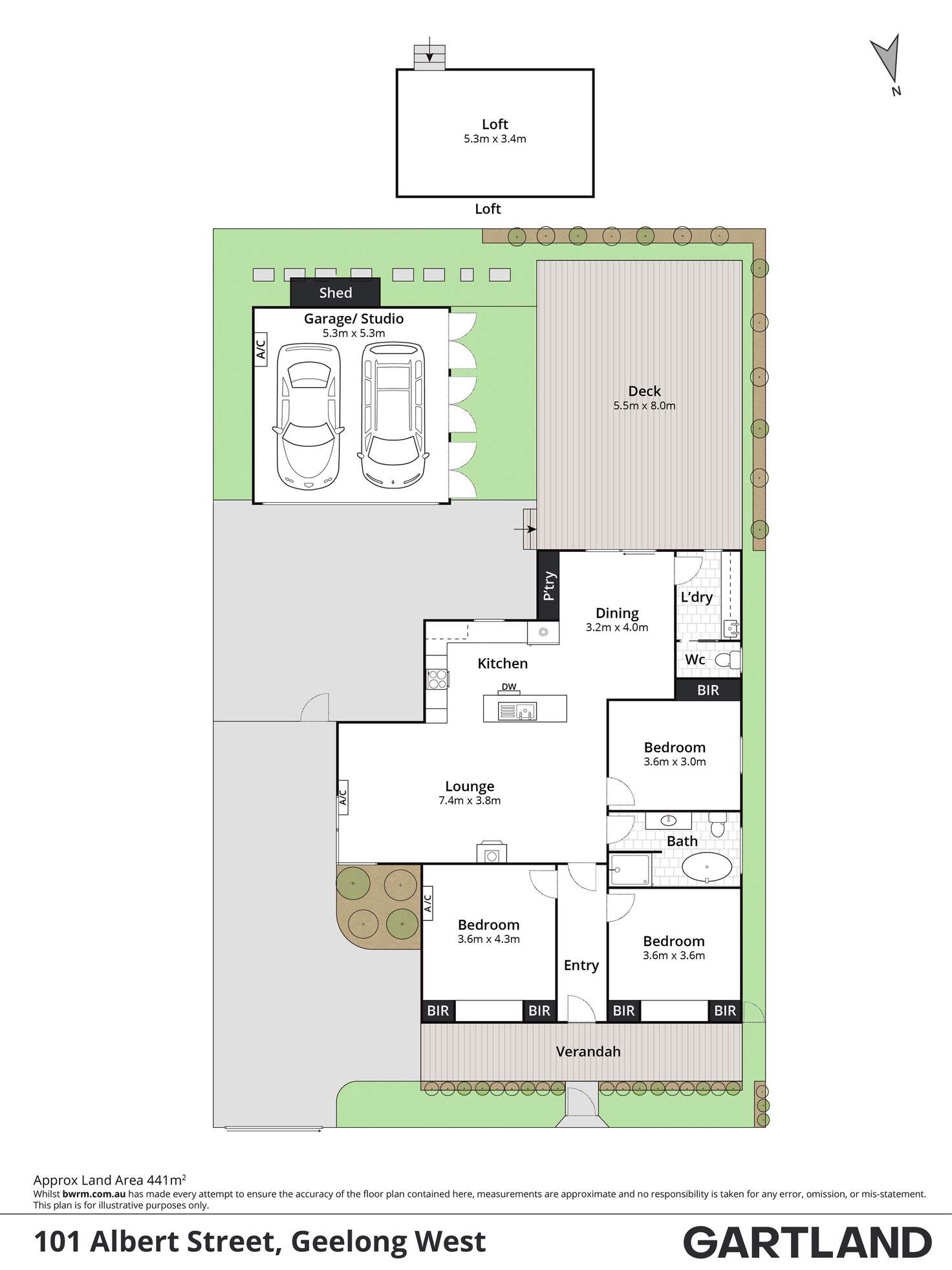 Floorplan of Homely house listing, 101 Albert Street, Geelong West VIC 3218