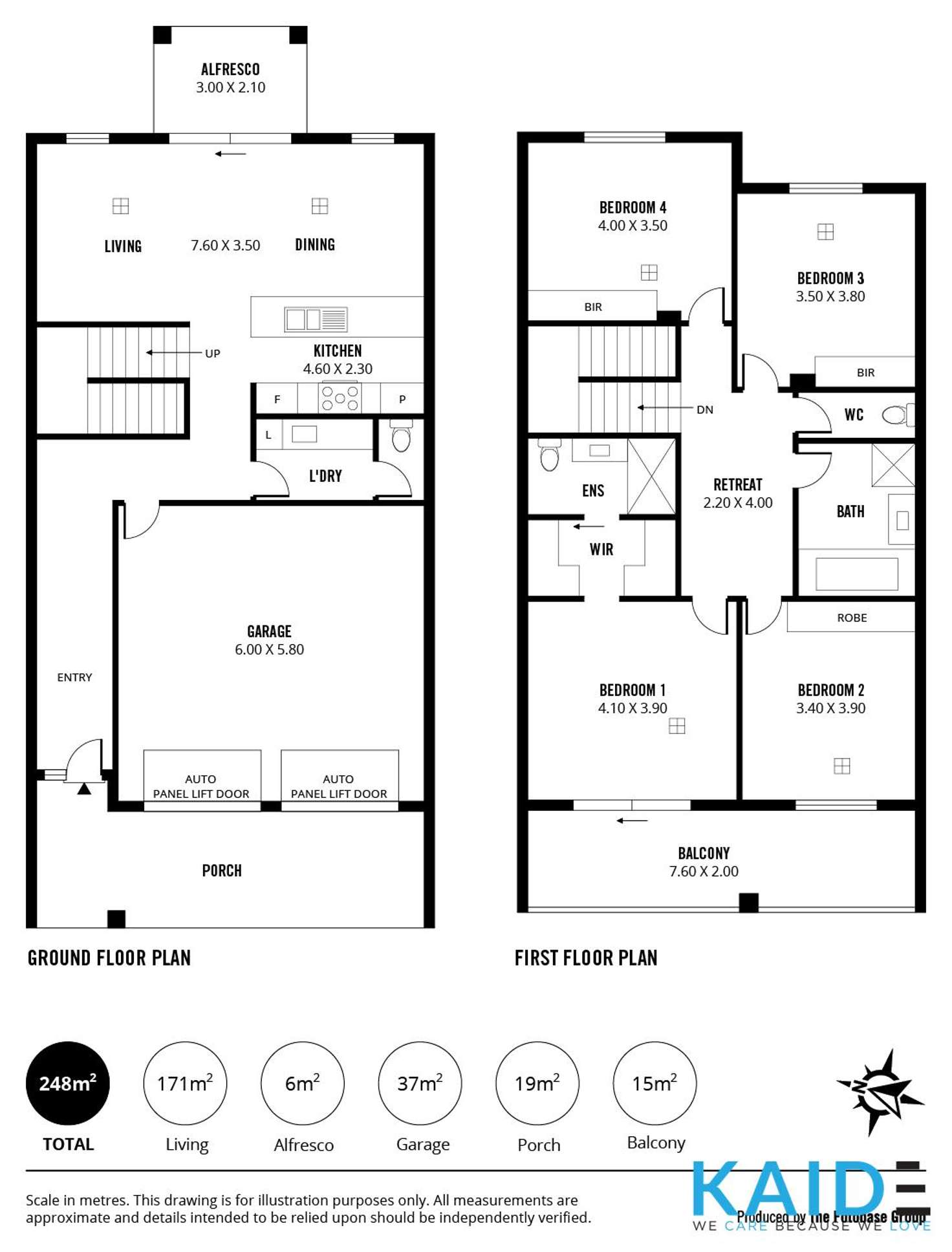 Floorplan of Homely house listing, 42 Tiara Street, Lightsview SA 5085