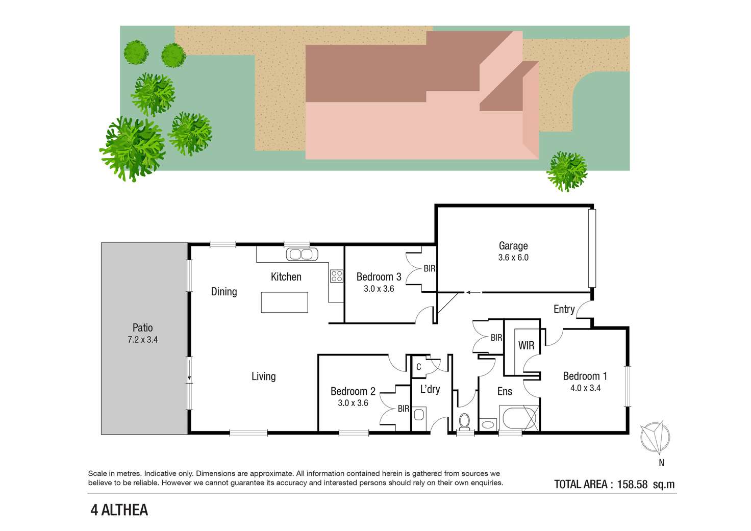 Floorplan of Homely house listing, 4 Althea Court, Kirwan QLD 4817