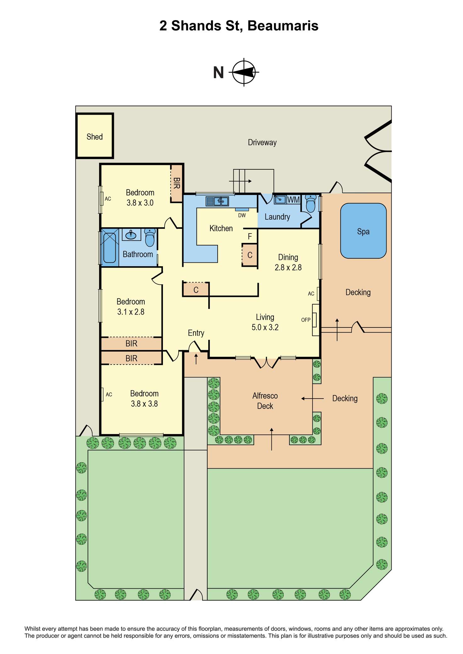 Floorplan of Homely house listing, 2 Shands Street, Beaumaris VIC 3193