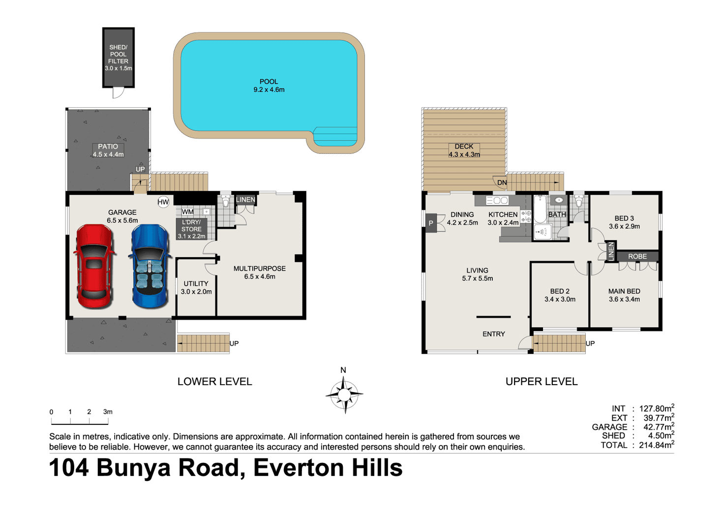 Floorplan of Homely house listing, 104 Bunya Road, Everton Hills QLD 4053