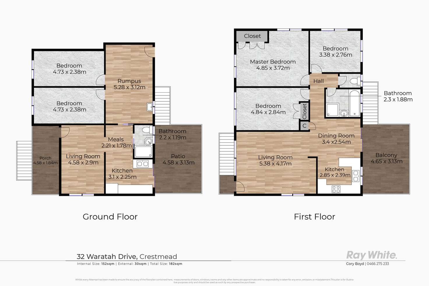 Floorplan of Homely house listing, 32 Waratah Drive, Crestmead QLD 4132