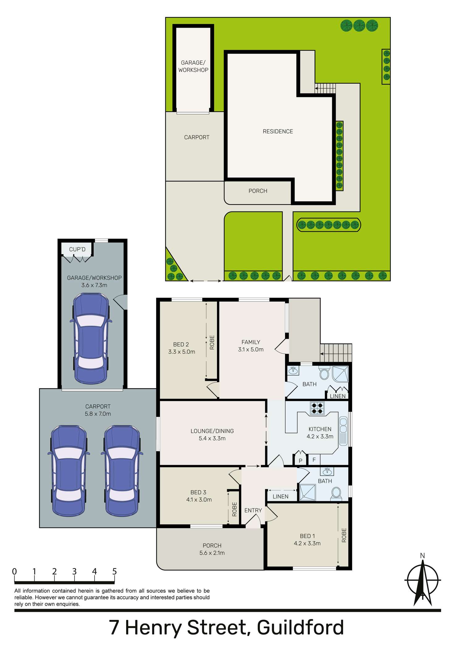 Floorplan of Homely house listing, 7 Henry Street, Guildford NSW 2161