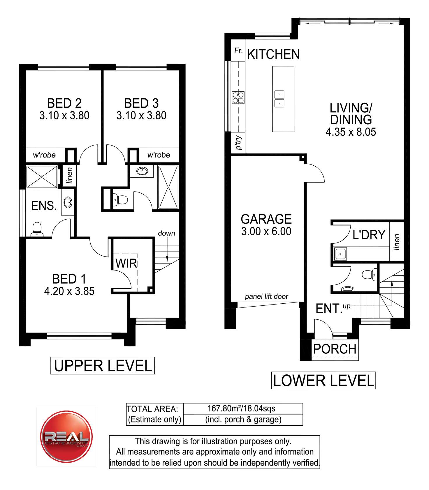 Floorplan of Homely house listing, Res 1/23 Barham Avenue, Morphettville SA 5043