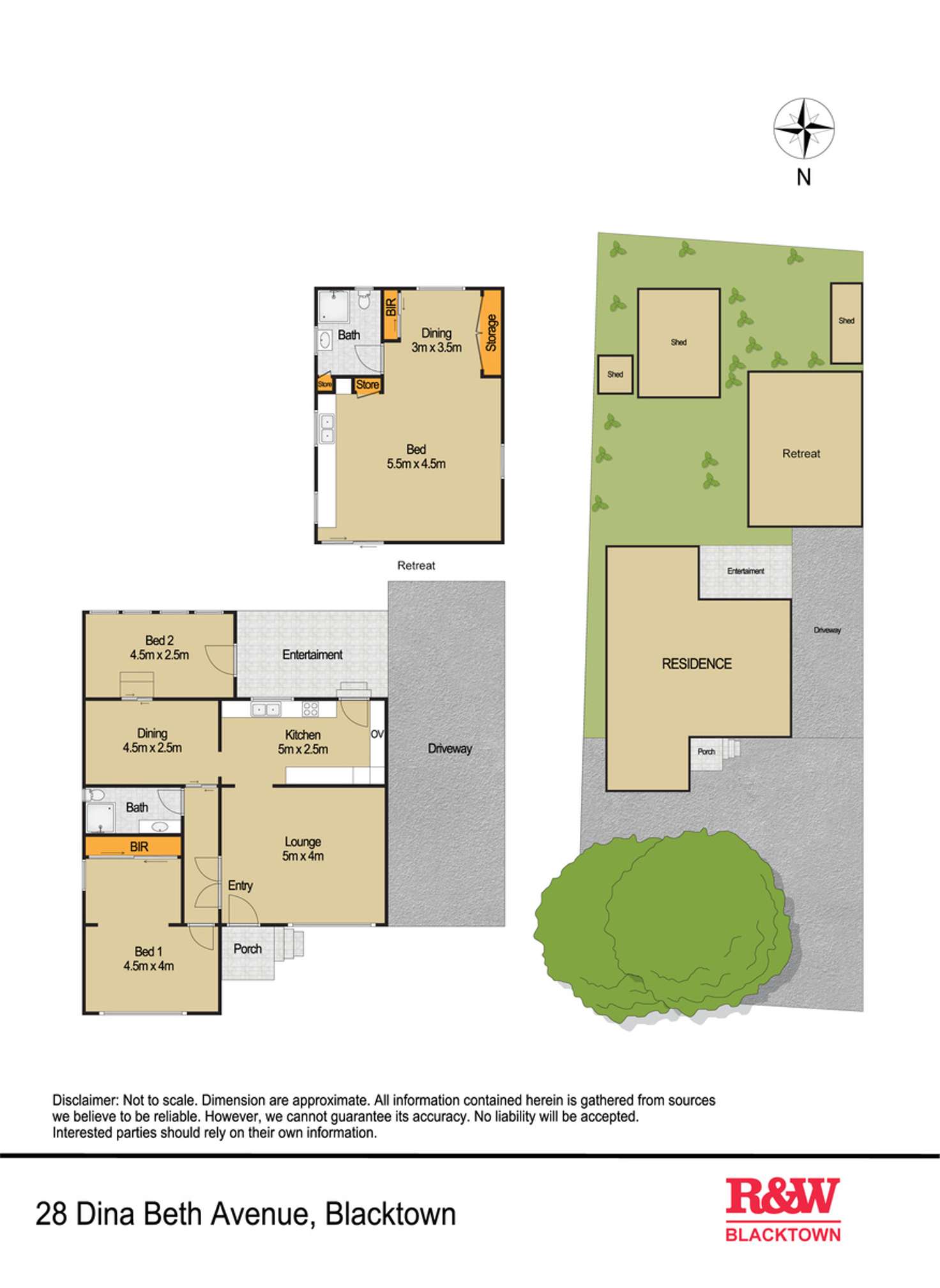 Floorplan of Homely house listing, 28 Dina Beth Avenue, Blacktown NSW 2148