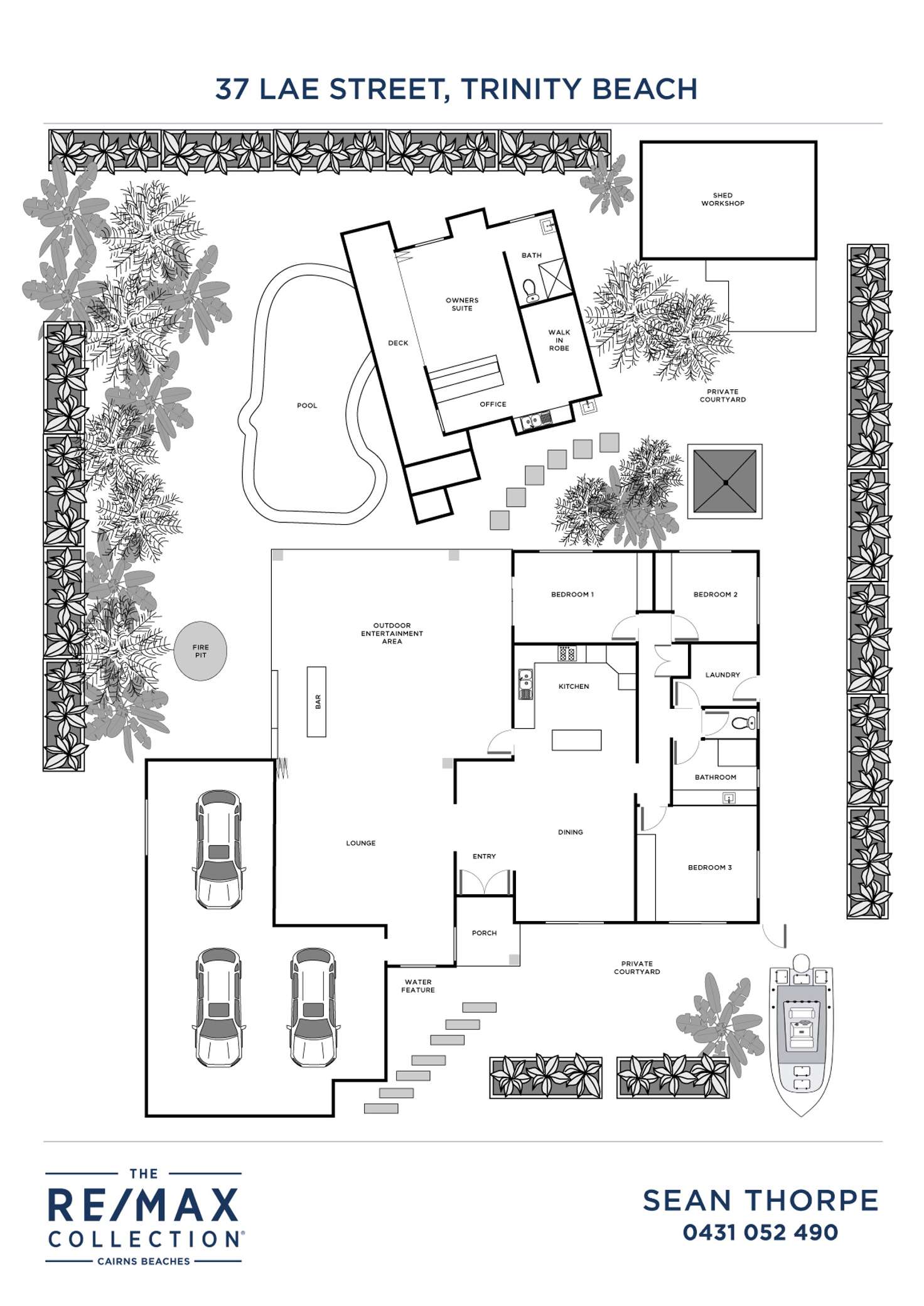 Floorplan of Homely house listing, 37 Lae Street, Trinity Beach QLD 4879