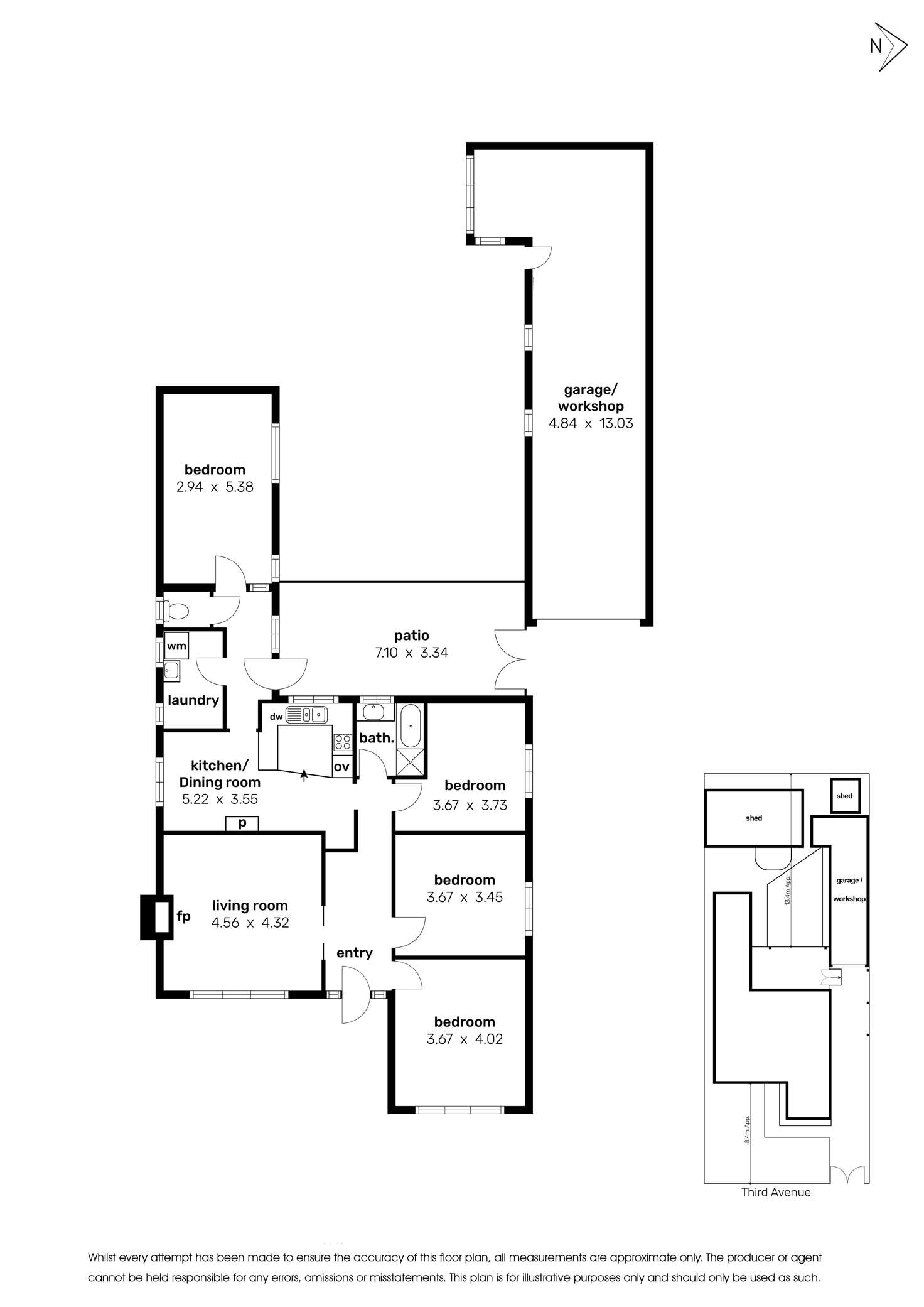 Floorplan of Homely house listing, 99 Third Avenue, Altona North VIC 3025