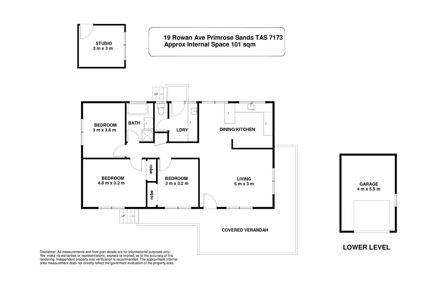 Floorplan of Homely house listing, 19 Rowan Avenue, Primrose Sands TAS 7173