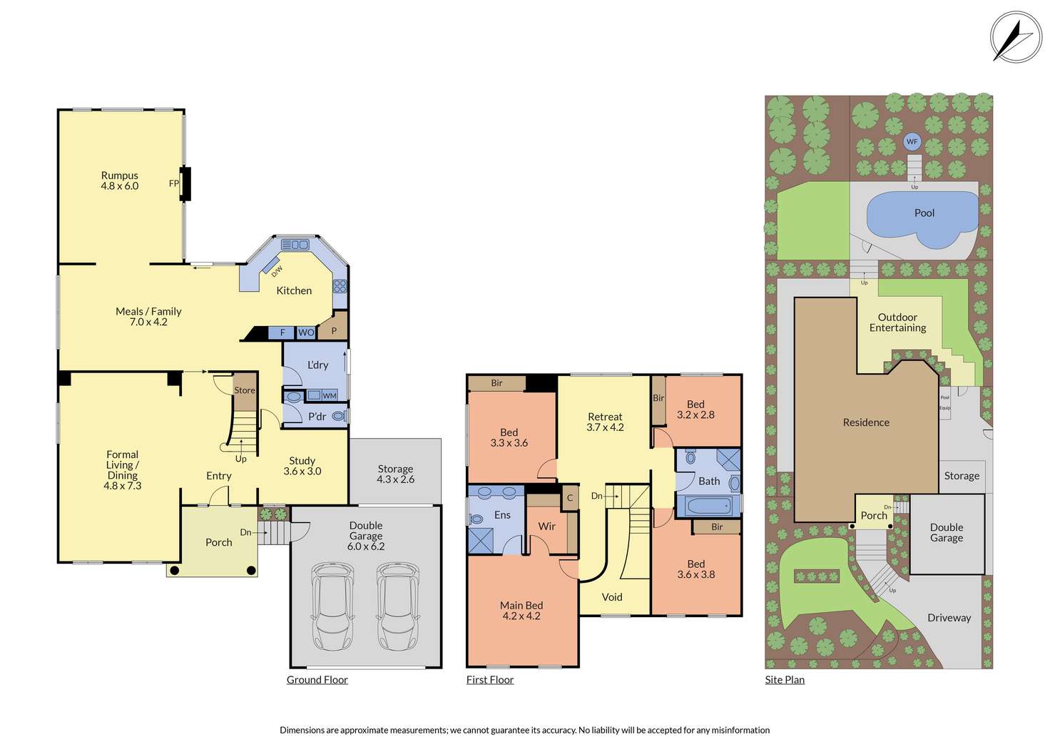 Floorplan of Homely house listing, 82 Oaktree Rise, Lysterfield VIC 3156