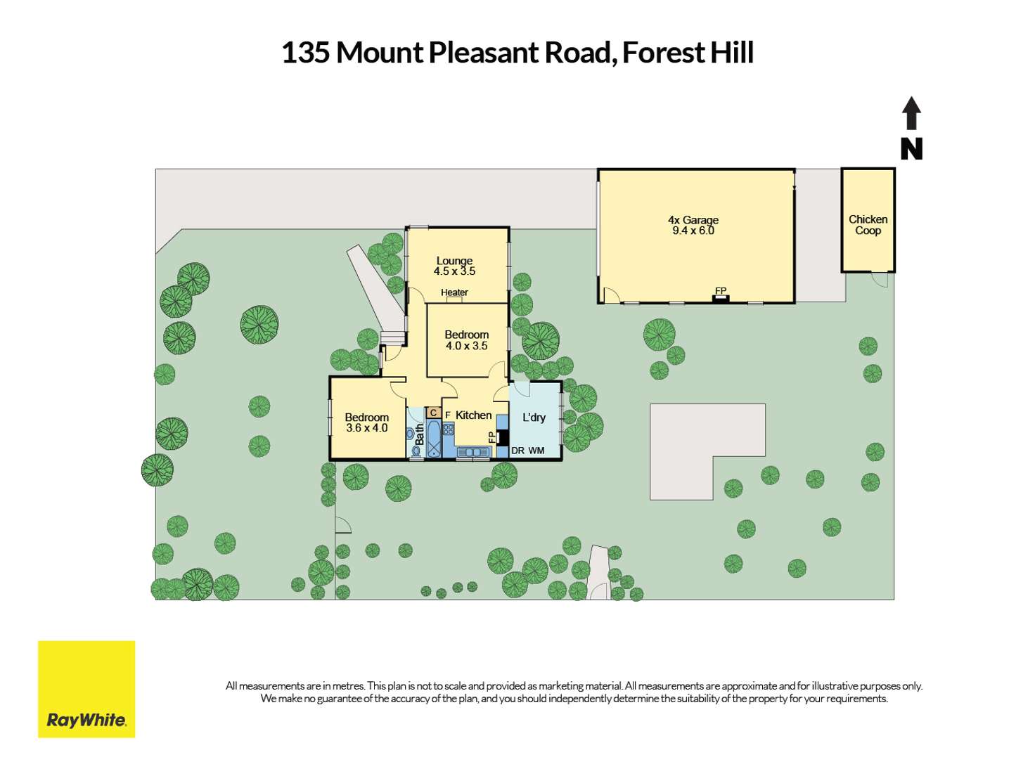Floorplan of Homely house listing, 135 Mount Pleasant Road, Forest Hill VIC 3131