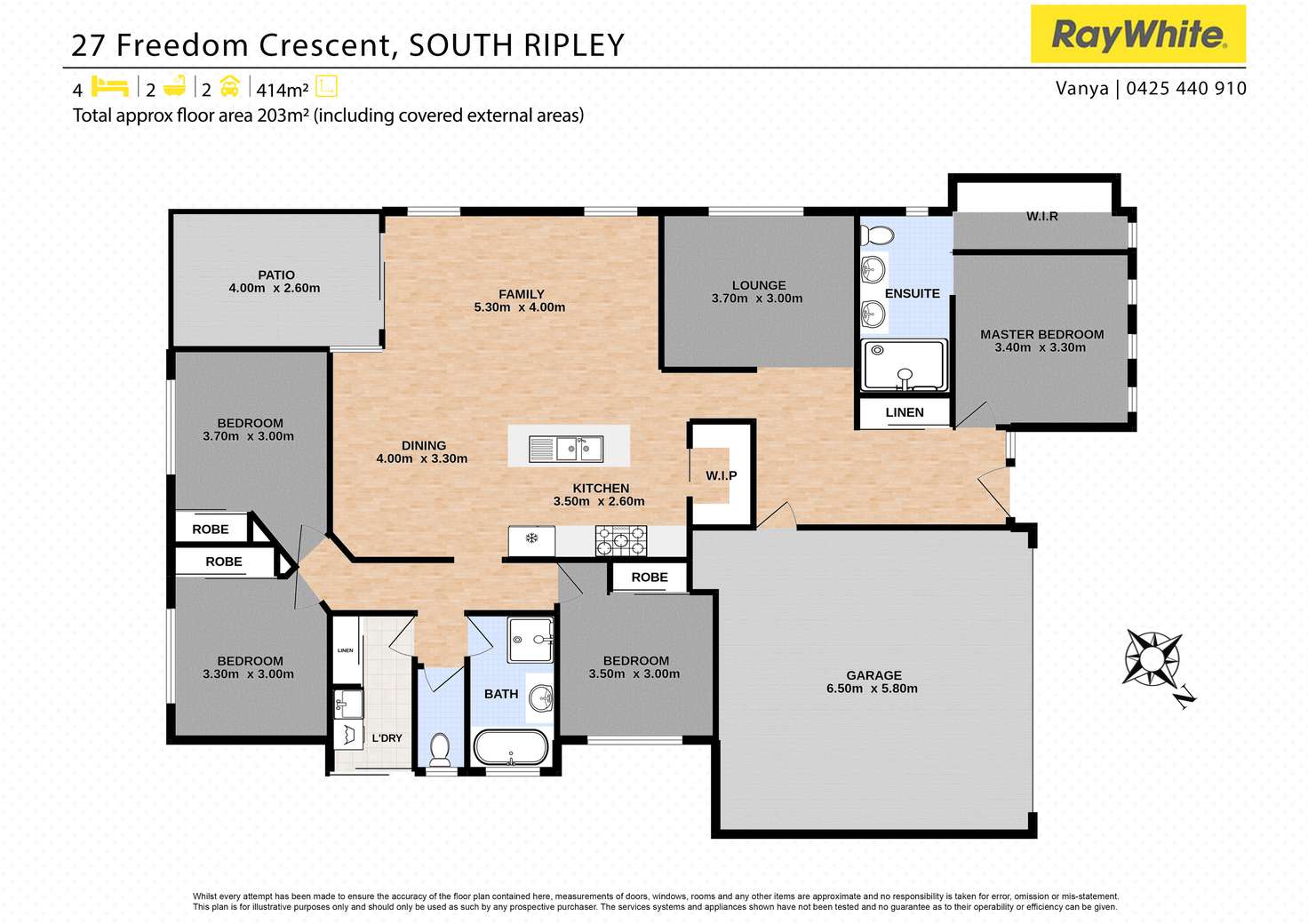 Floorplan of Homely house listing, 27 Freedom Crescent, South Ripley QLD 4306