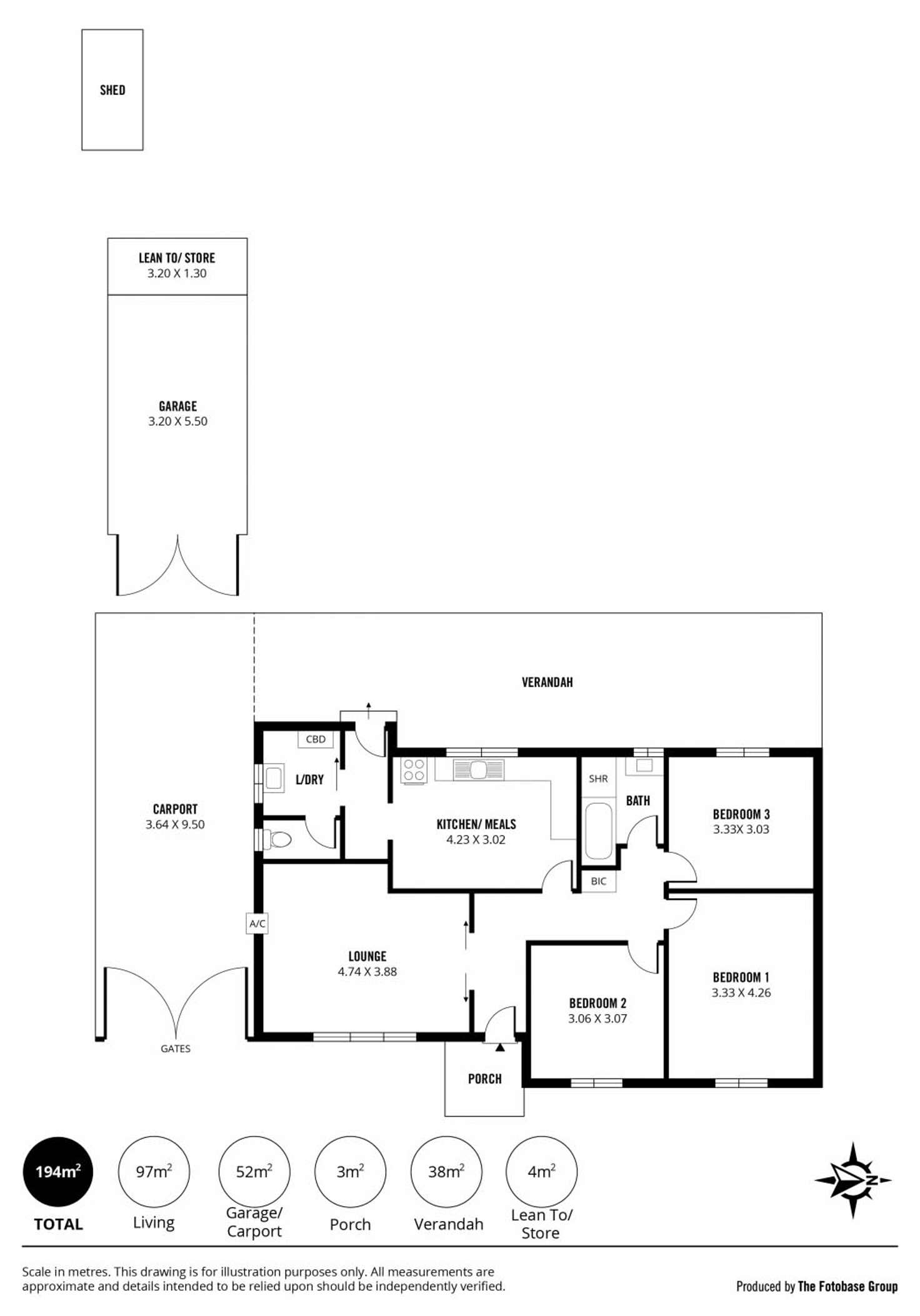 Floorplan of Homely house listing, 14 Allambee Avenue, Edwardstown SA 5039