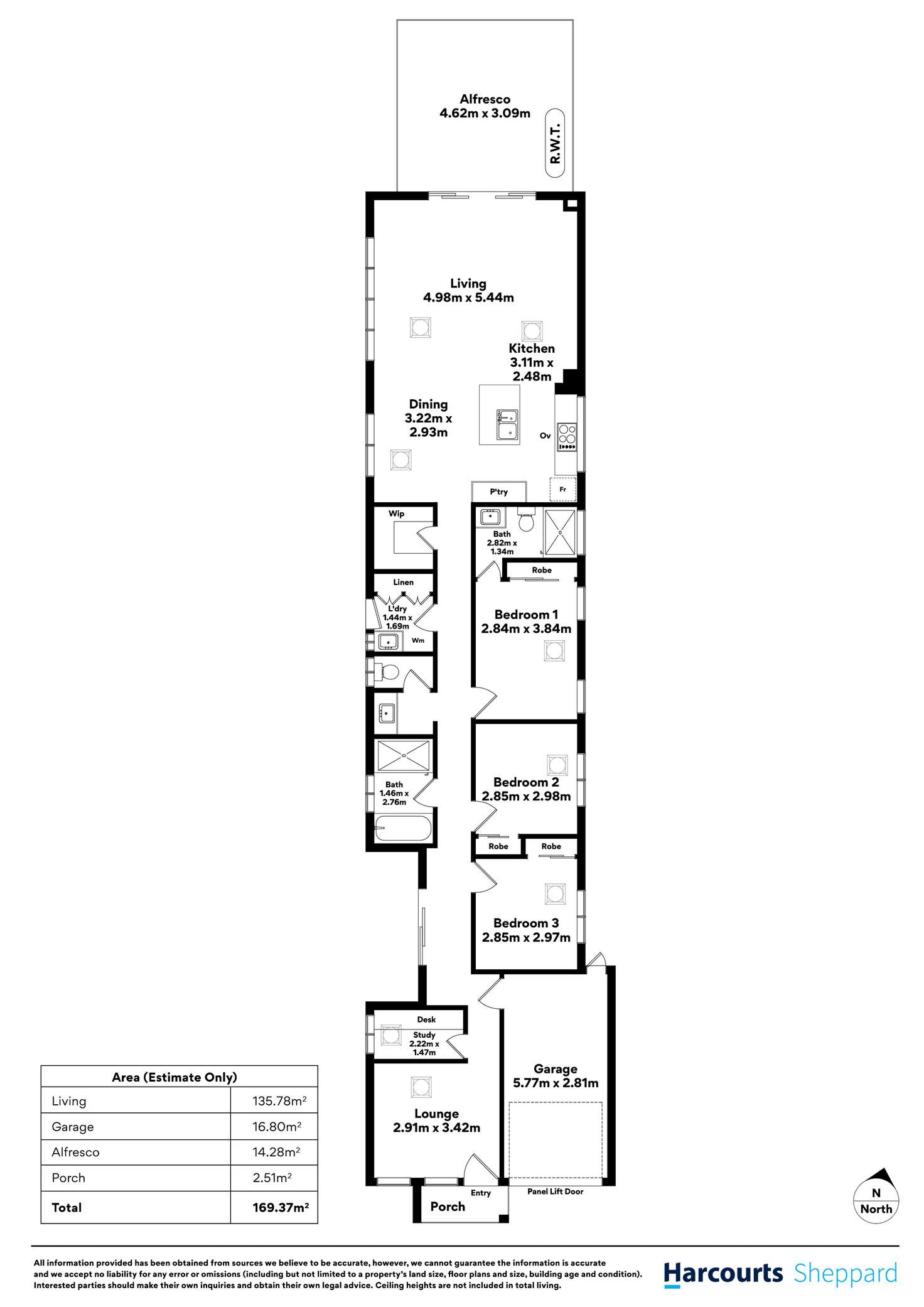 Floorplan of Homely house listing, 11b Myrtle Grove, Tonsley SA 5042