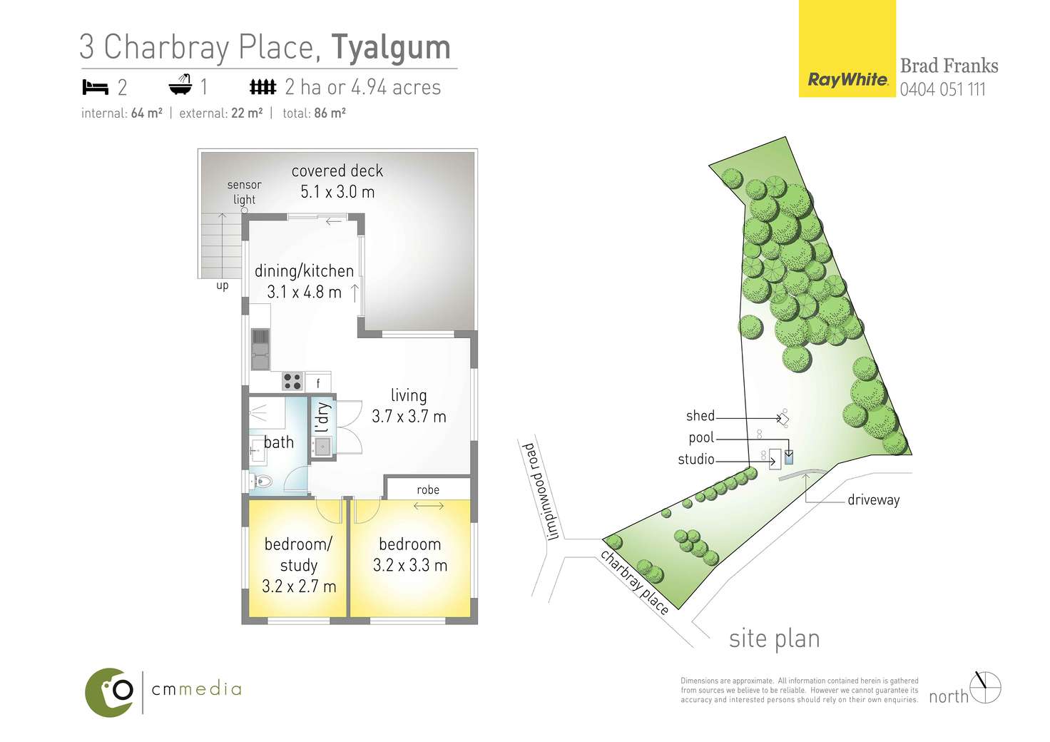 Floorplan of Homely lifestyle listing, 3 Charbray Place, Tyalgum NSW 2484