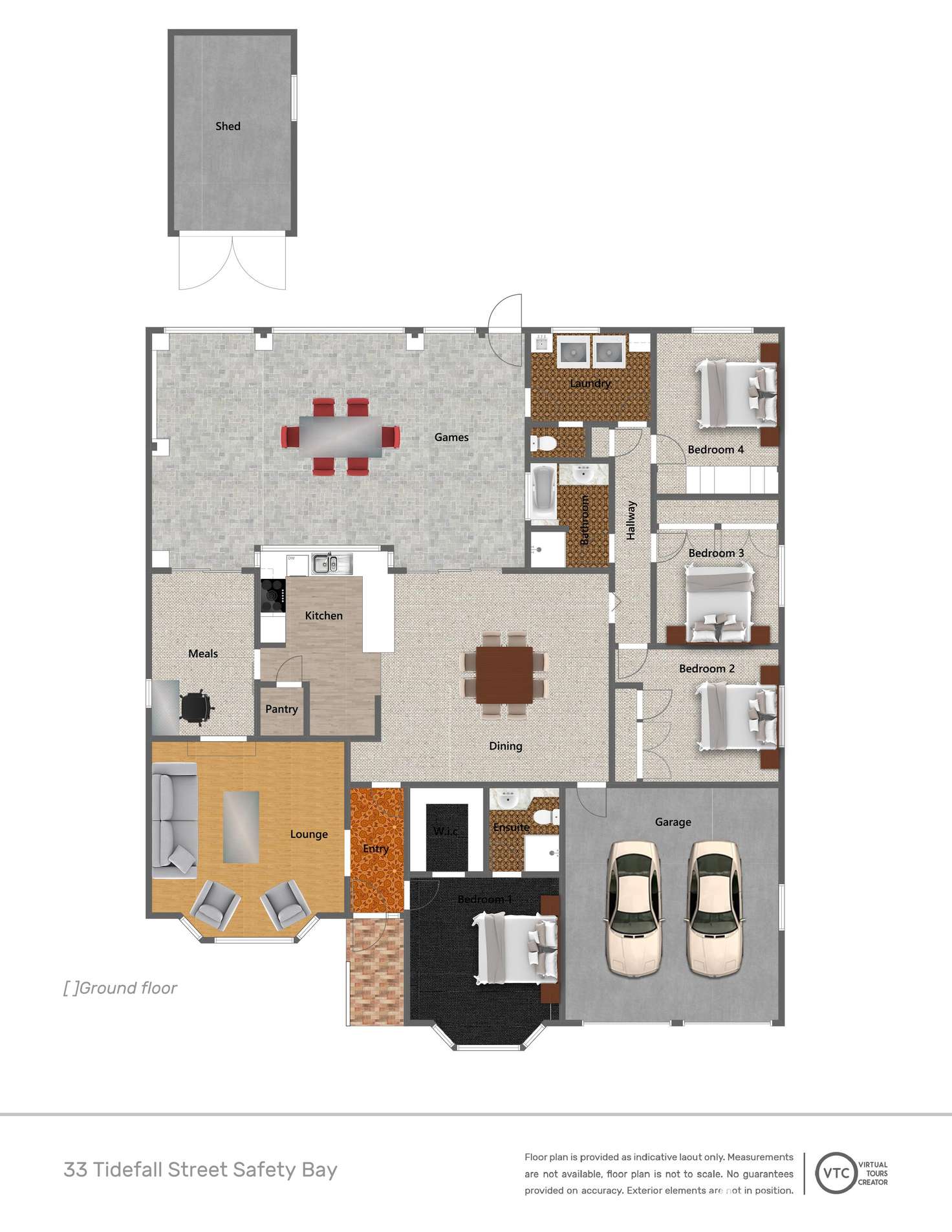 Floorplan of Homely house listing, 33 Tidefall Street, Safety Bay WA 6169