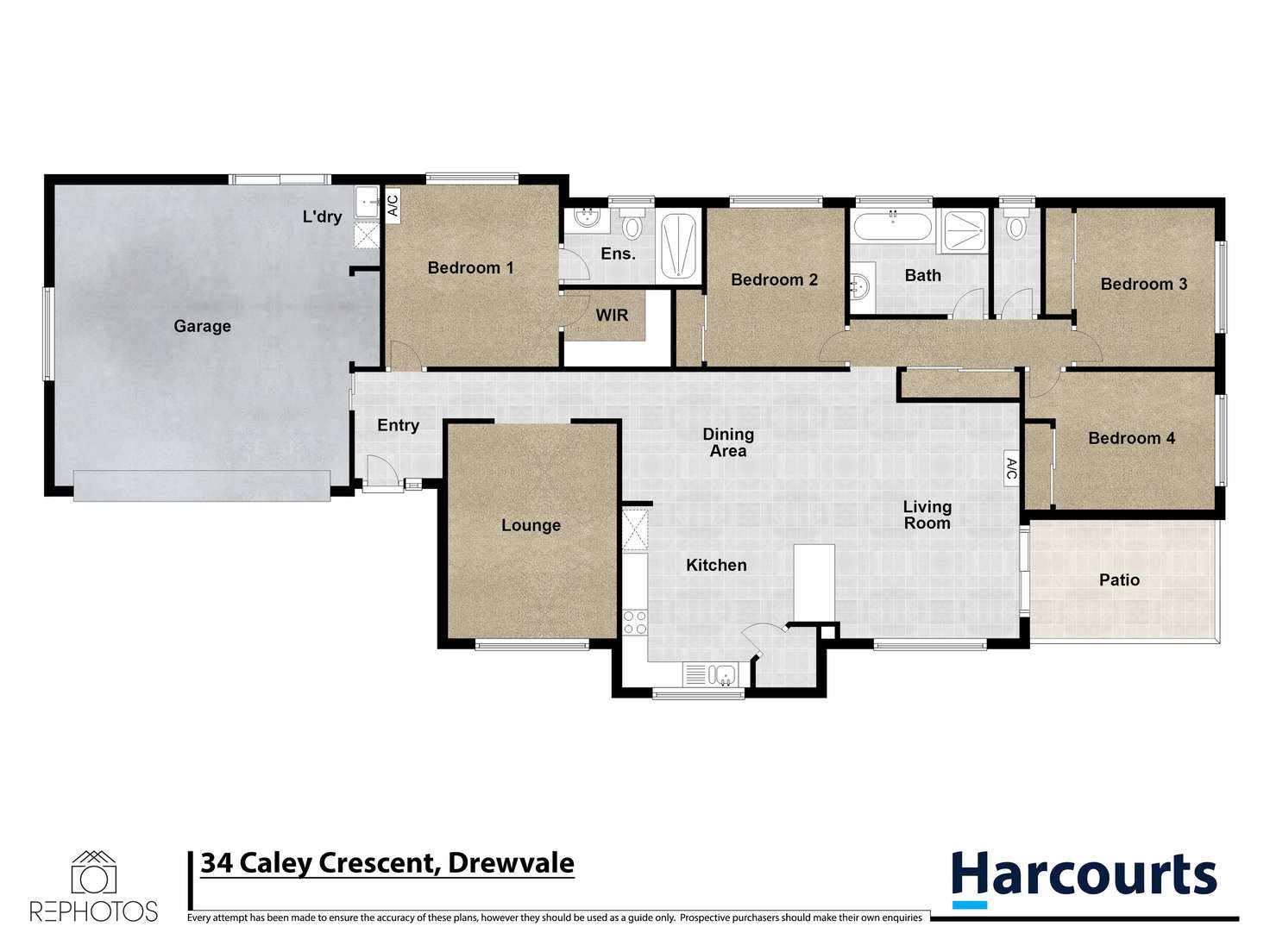 Floorplan of Homely house listing, 34 Caley Crescent, Drewvale QLD 4116
