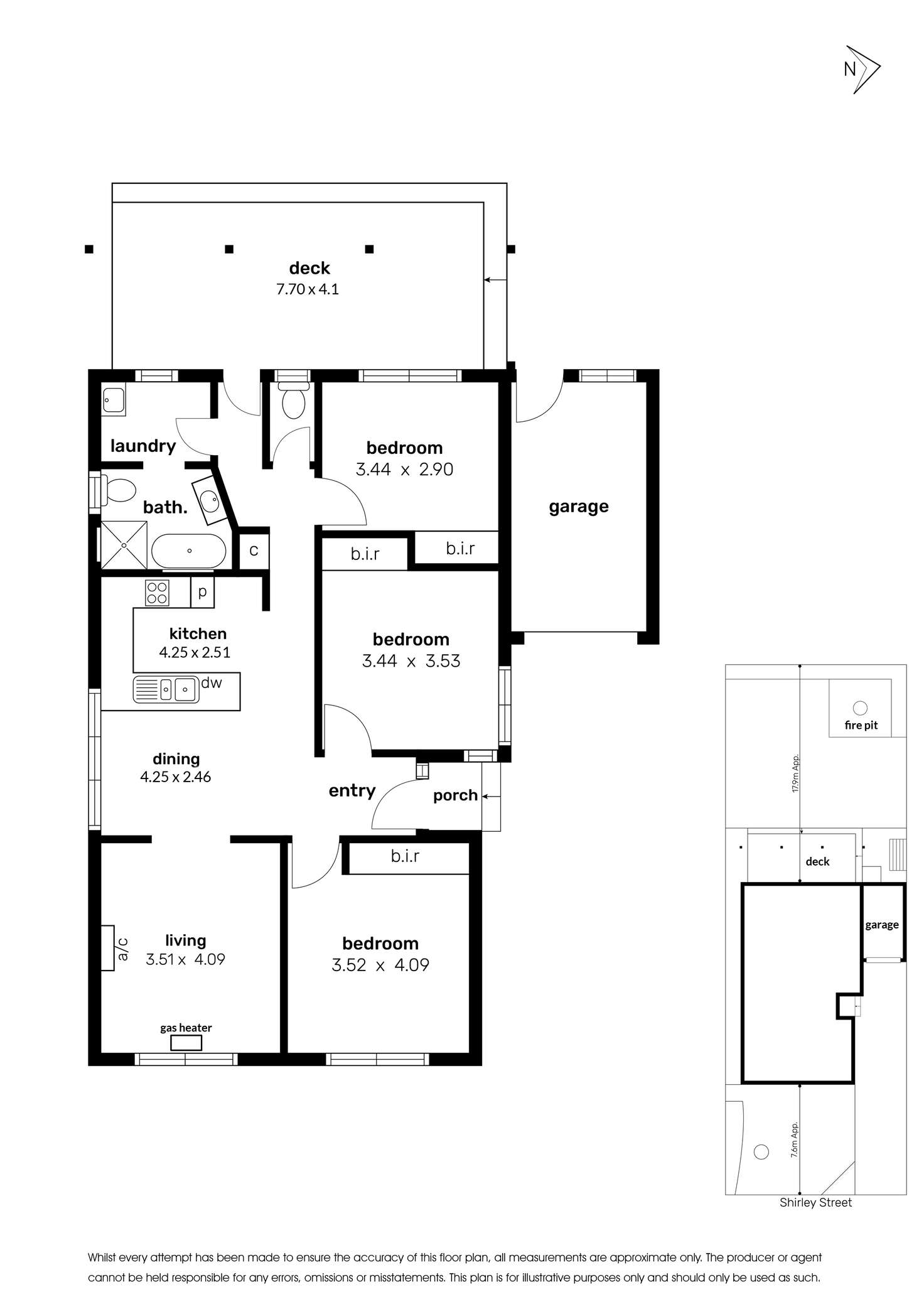 Floorplan of Homely house listing, 52 Shirley Street, Altona Meadows VIC 3028