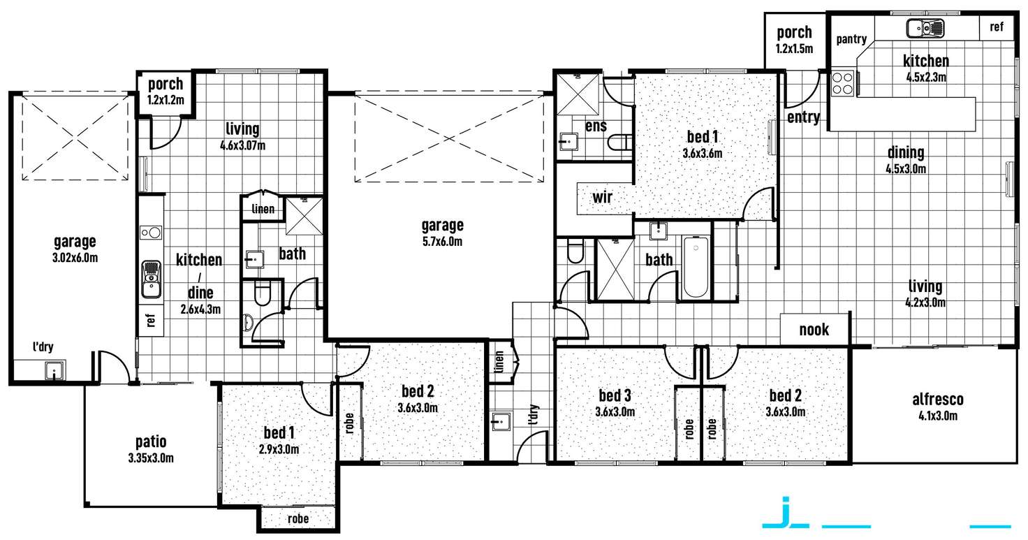 Floorplan of Homely house listing, 25 RUBY CRESCENT, Meridan Plains QLD 4551