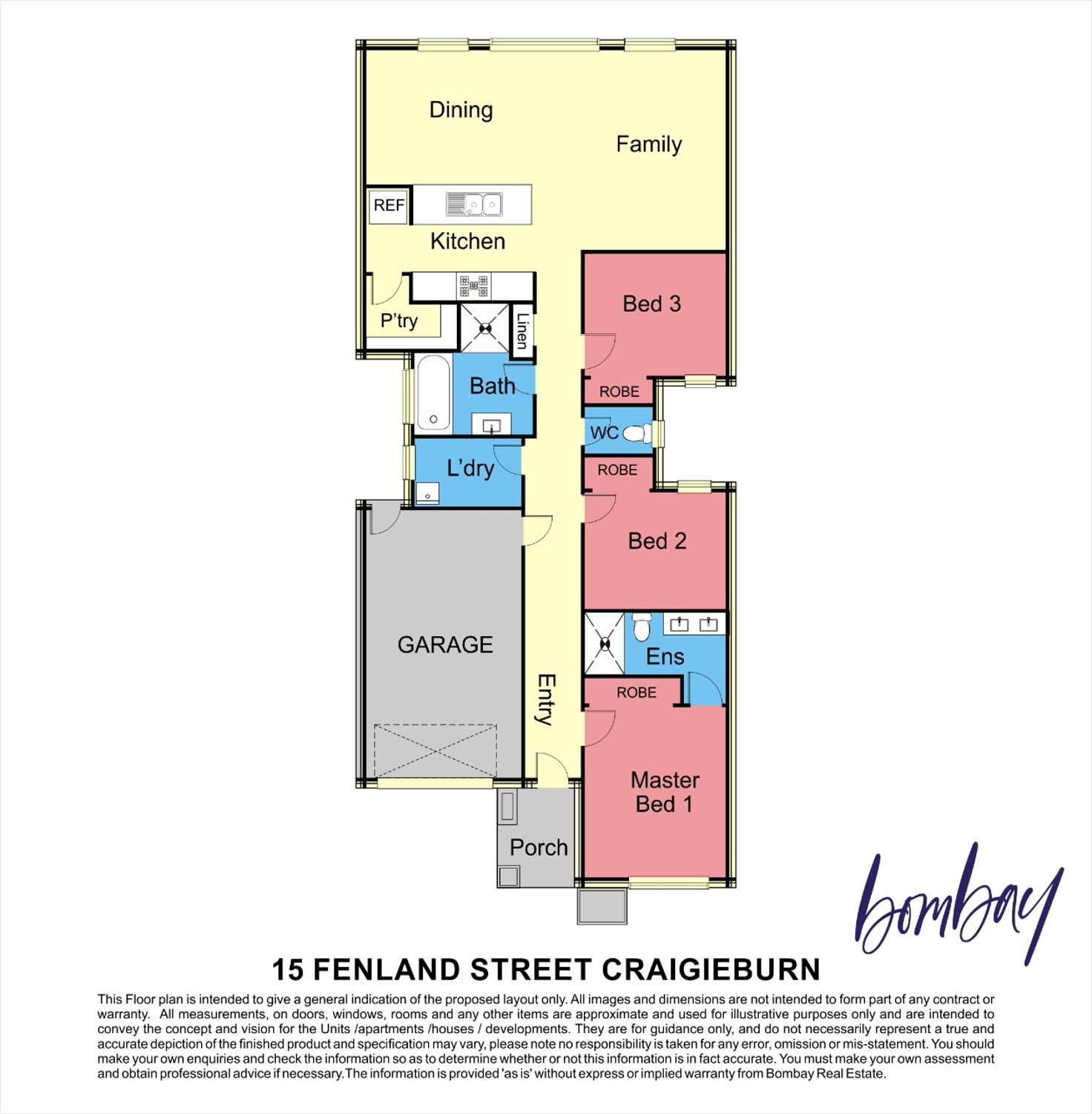 Floorplan of Homely house listing, 15 Fenland Street, Craigieburn VIC 3064