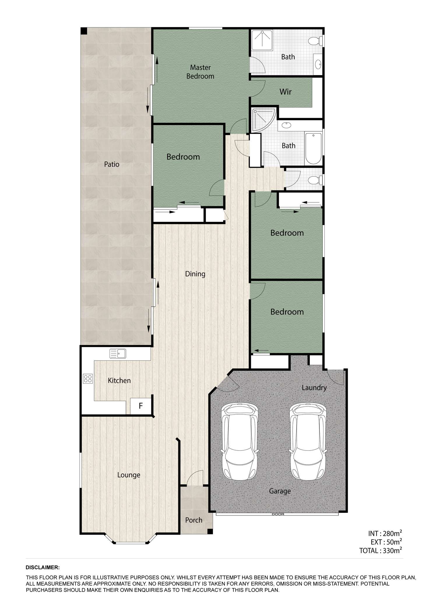 Floorplan of Homely house listing, 12 Whitfield Crescent, North Lakes QLD 4509
