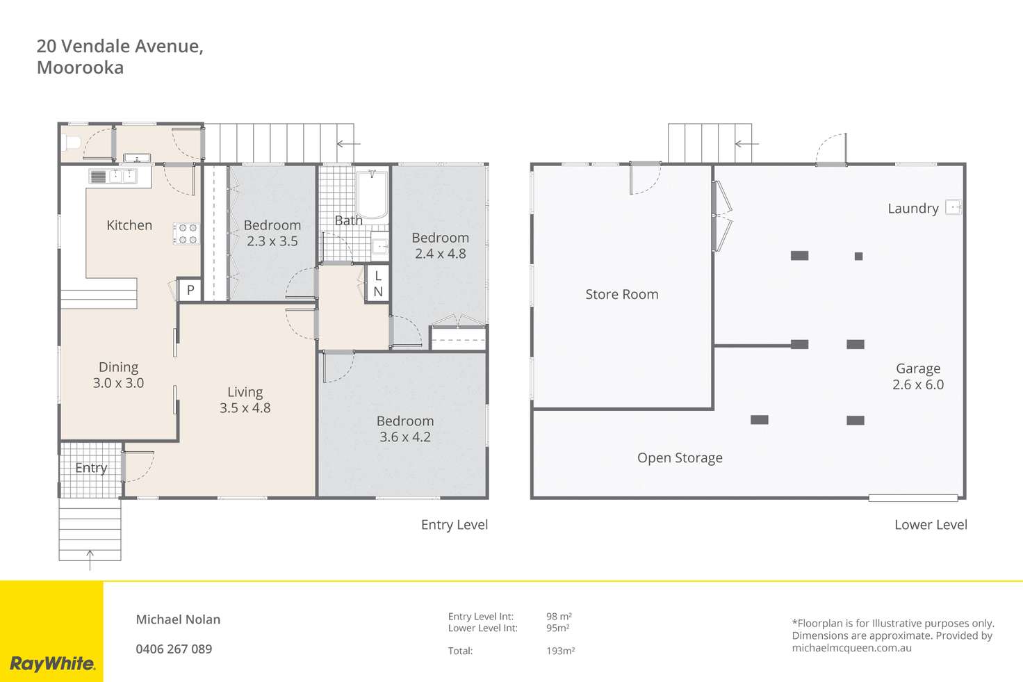 Floorplan of Homely house listing, 20 Vendale Avenue, Moorooka QLD 4105