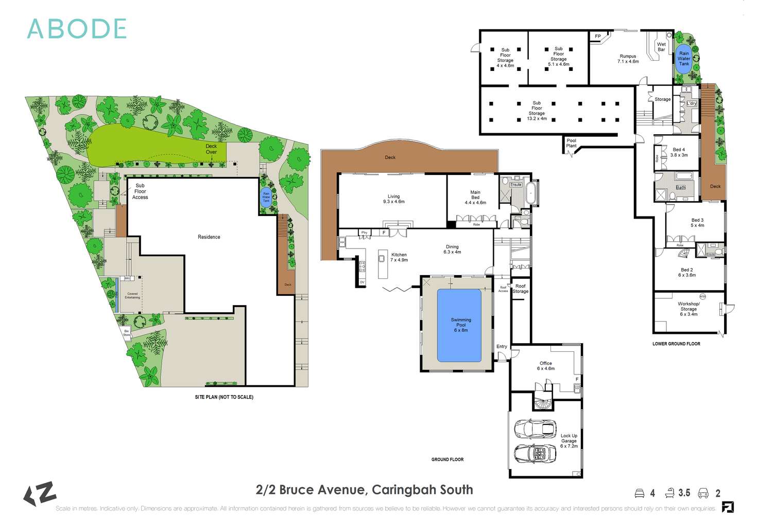 Floorplan of Homely house listing, 2/2 Bruce Avenue, Caringbah South NSW 2229