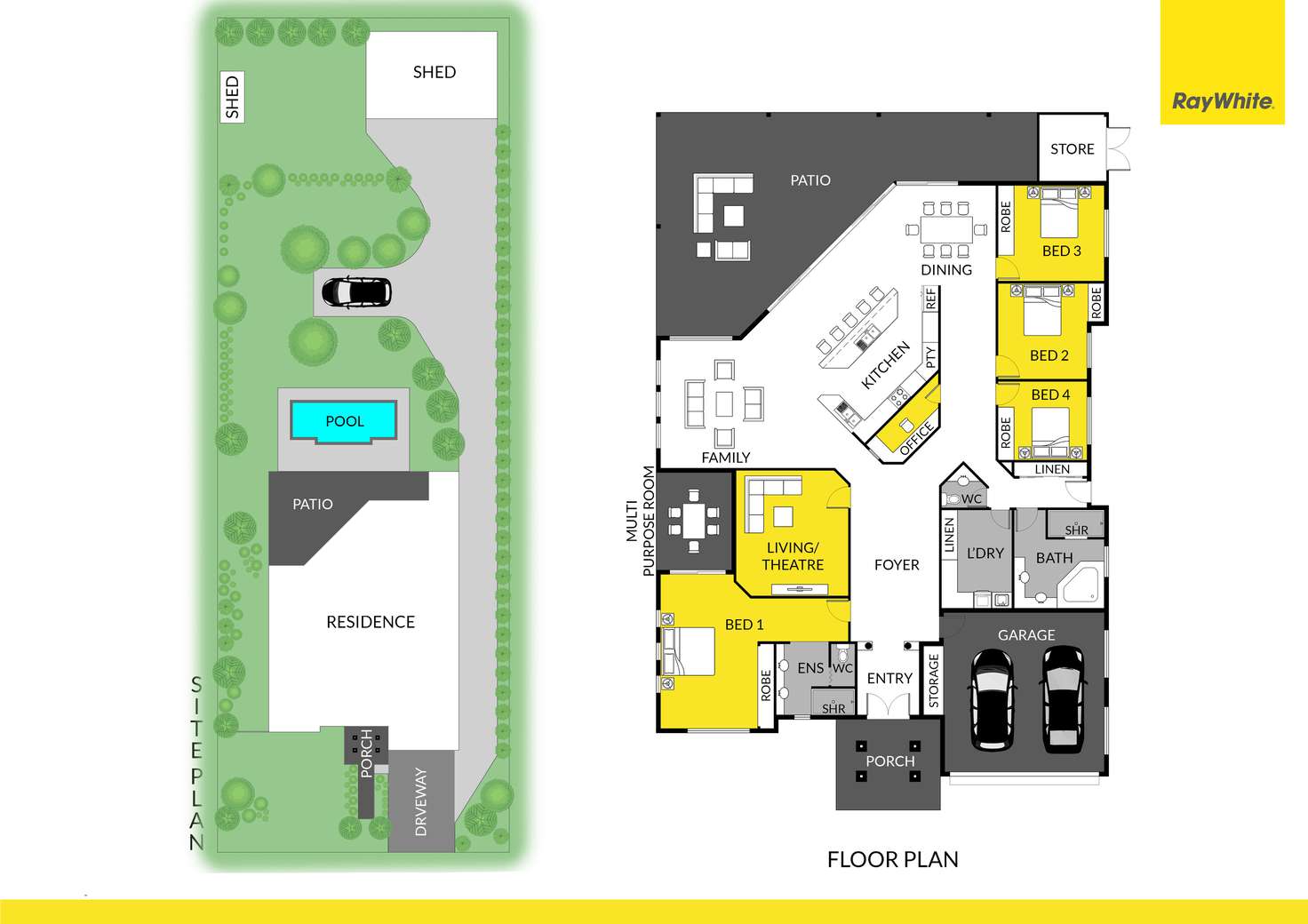 Floorplan of Homely house listing, 4 Henderson Street, Cannon Valley QLD 4800