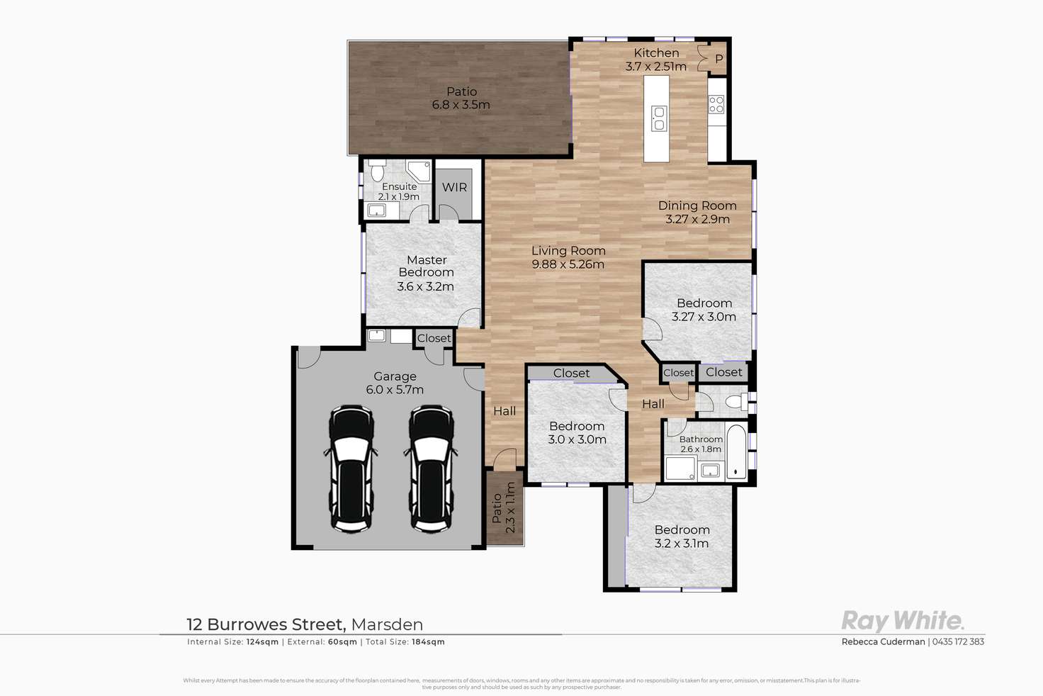 Floorplan of Homely house listing, 12 Burrowes Street, Marsden QLD 4132
