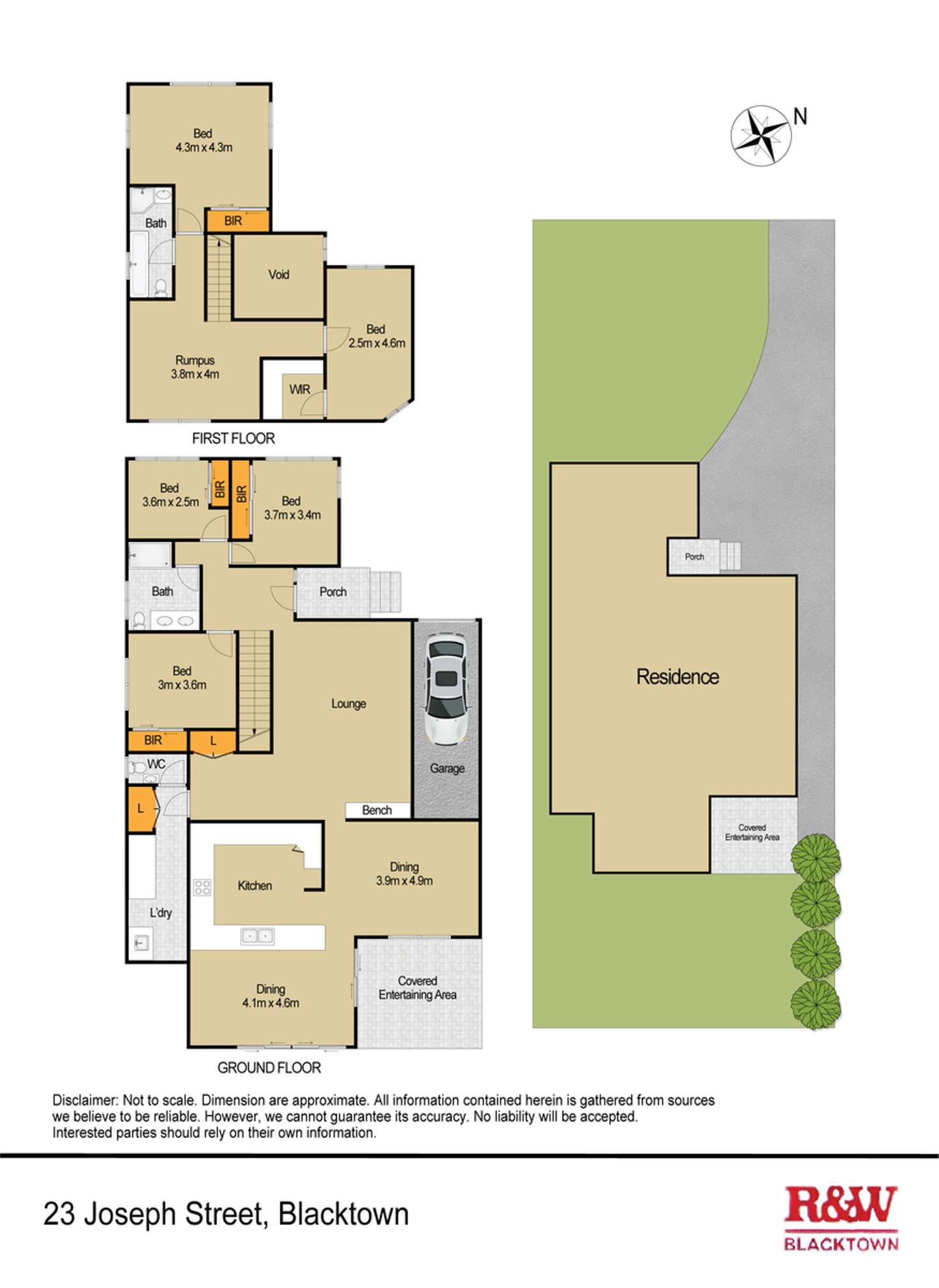 Floorplan of Homely house listing, 23 Joseph Street, Blacktown NSW 2148