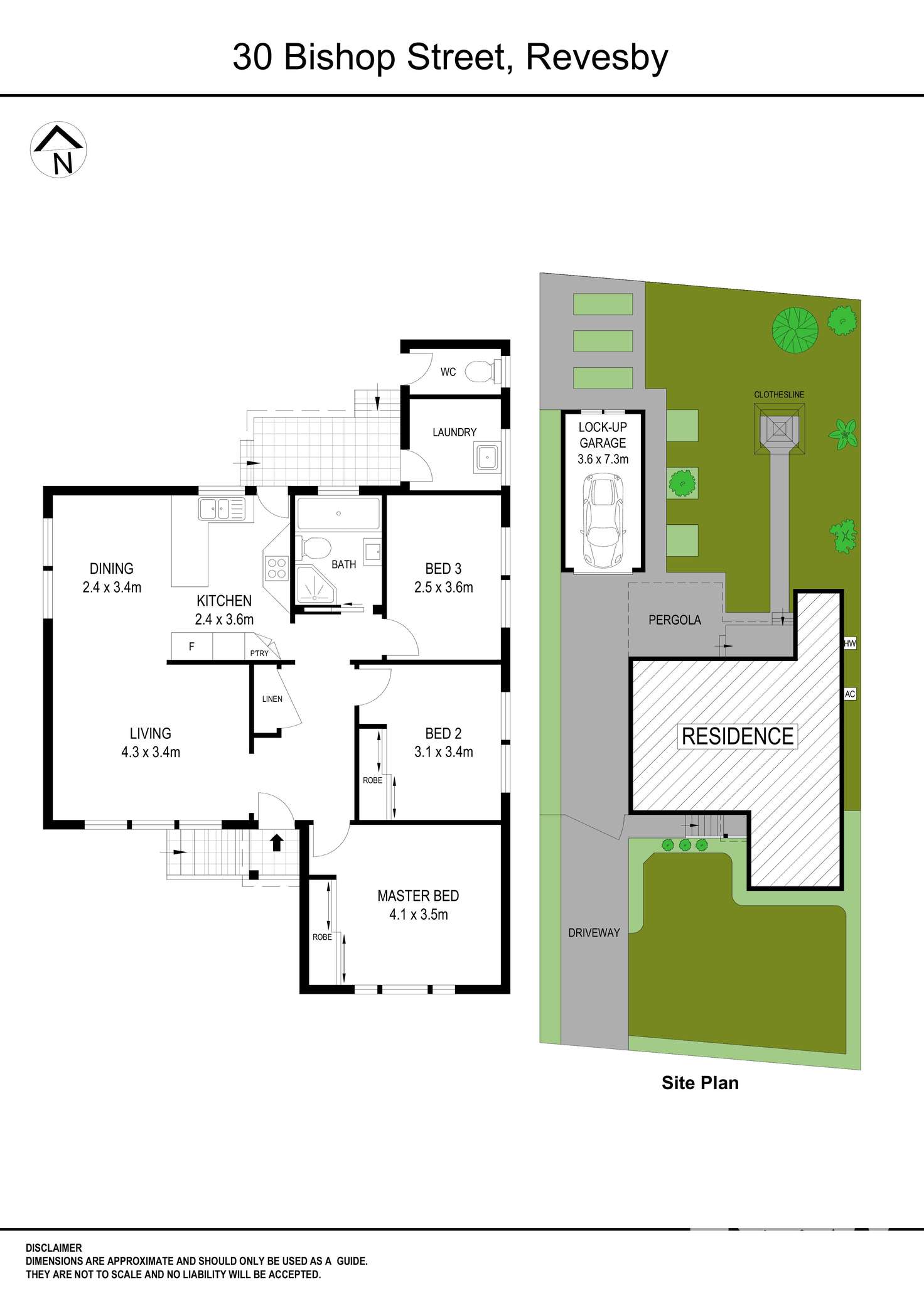 Floorplan of Homely house listing, 30 Bishop Street, Revesby NSW 2212