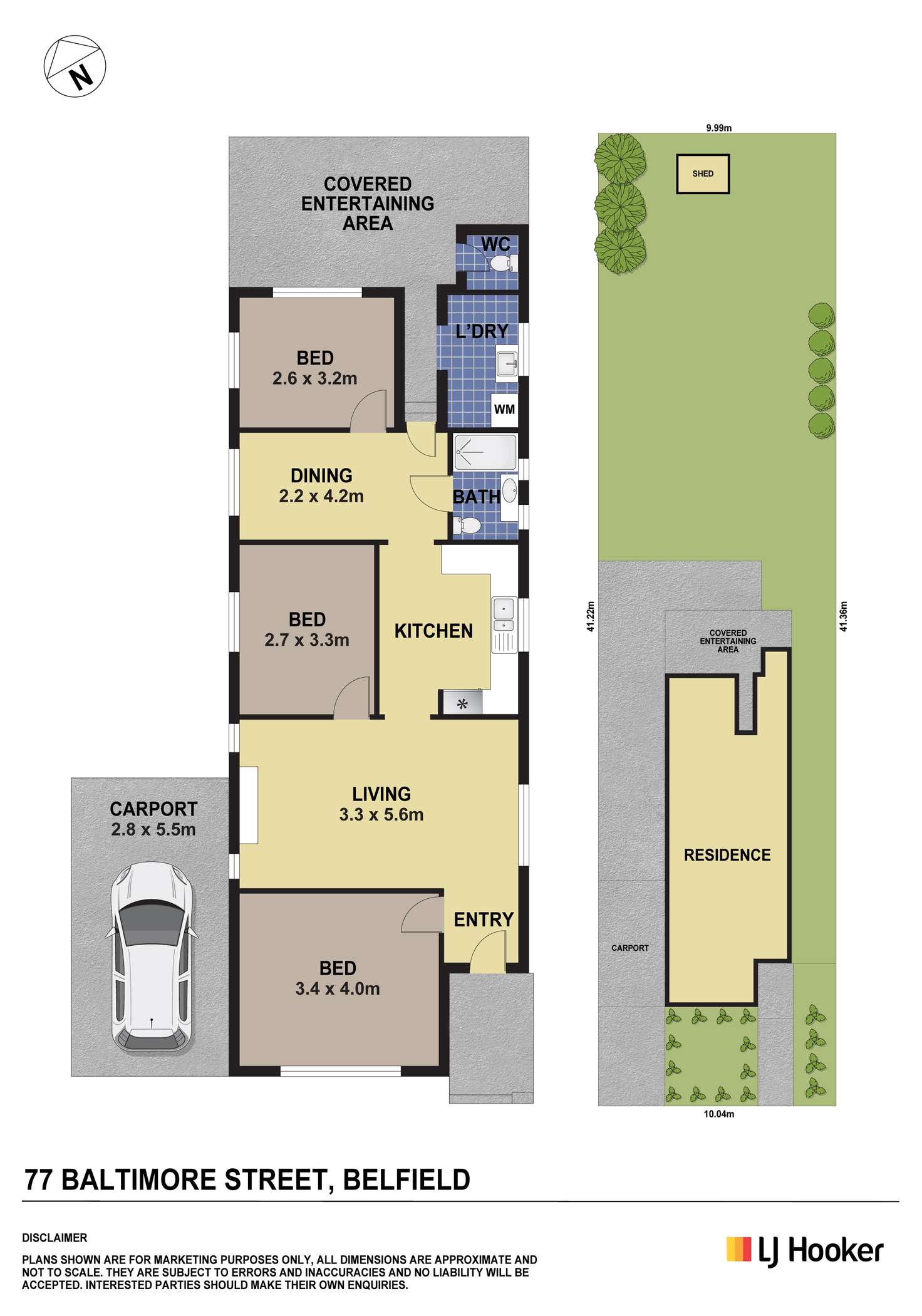 Floorplan of Homely house listing, 77 Baltimore Street, Belfield NSW 2191