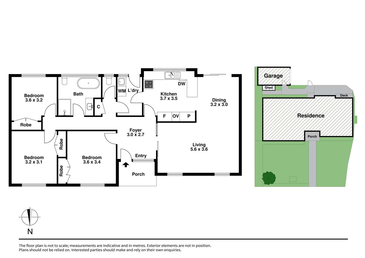 Floorplan of Homely unit listing, 1/26 Roberts Street, Glen Waverley VIC 3150
