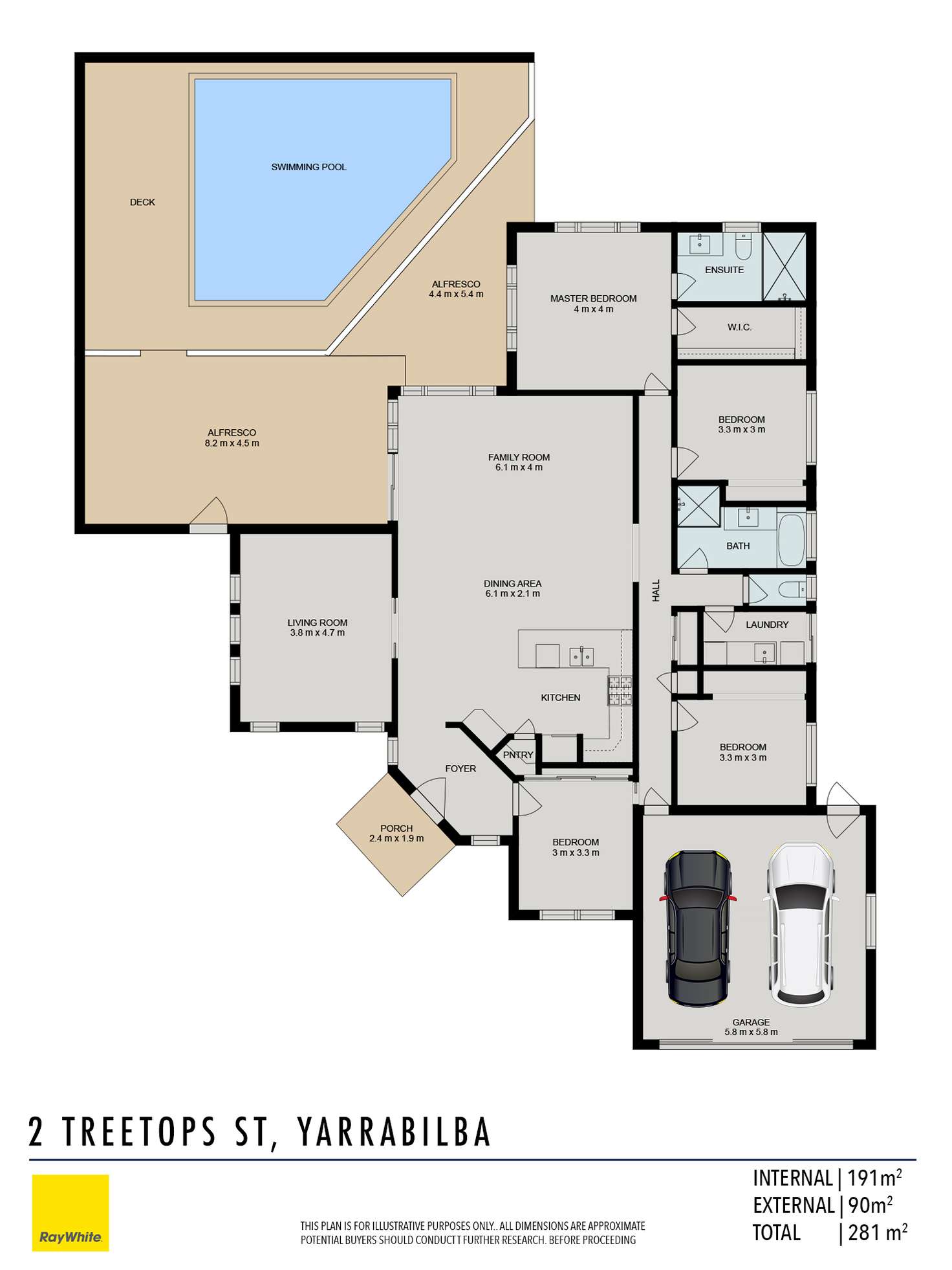 Floorplan of Homely house listing, 2 Treetops Street, Yarrabilba QLD 4207